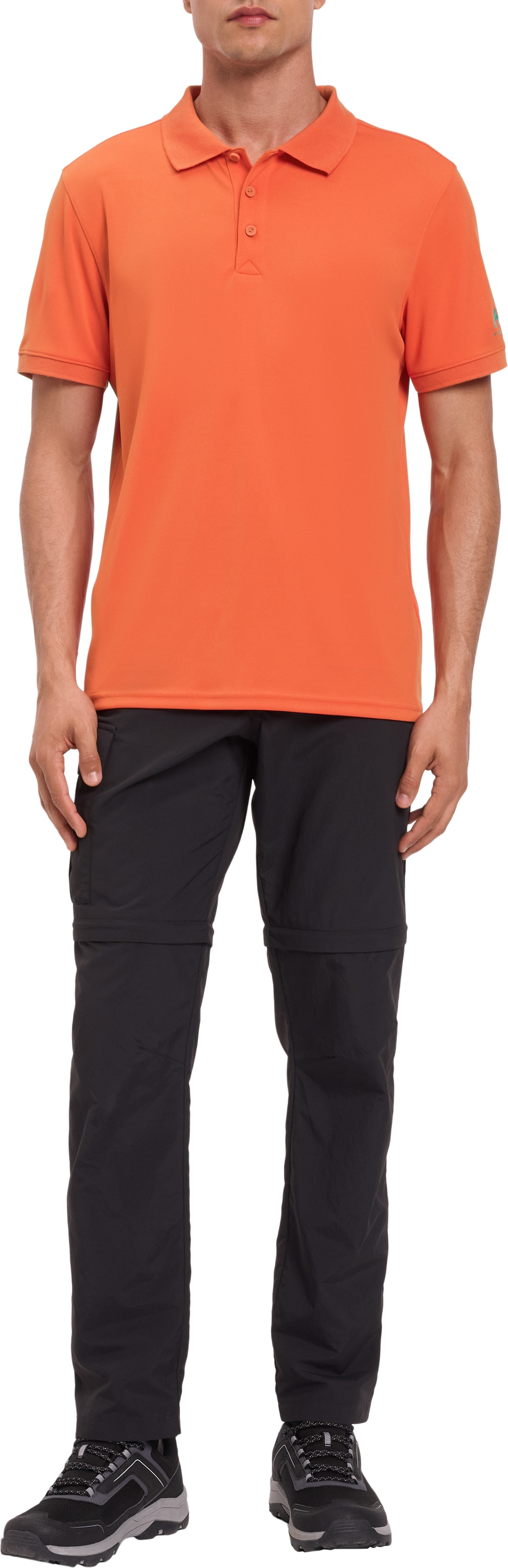 McKINLEY Poloshirt »HE.-POLO LANGO M« sportliche Passform, kurze Ärmel, für Outdoor-Aktivitäten