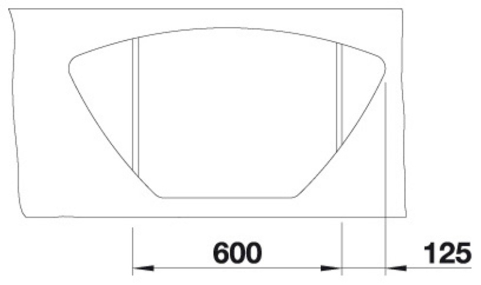 Blanco Granitspüle »ZIA 9 E« 1 Stk. tlg. erhältlich in mehreren Farben