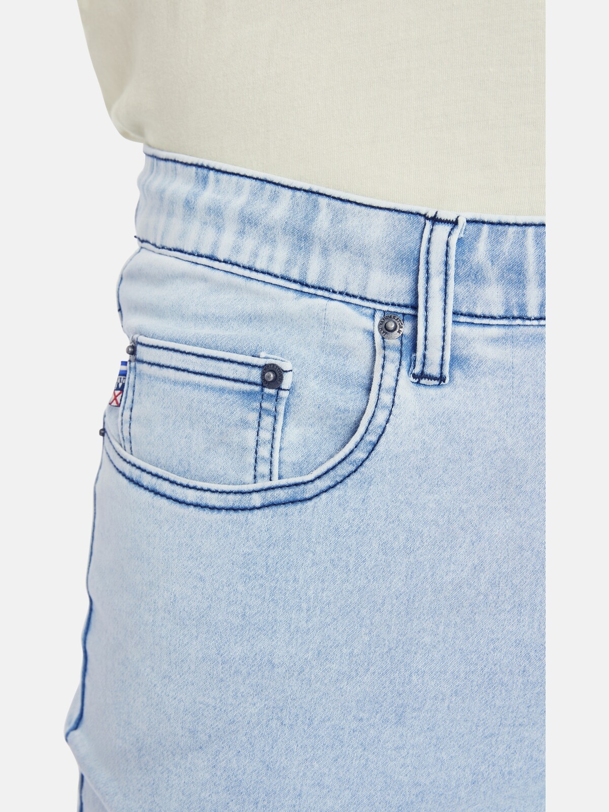 Jan Vanderstorm Schlupfjeans »Schlupfjeans HAAPI«, (1 tlg.), im 5-Pocket Design