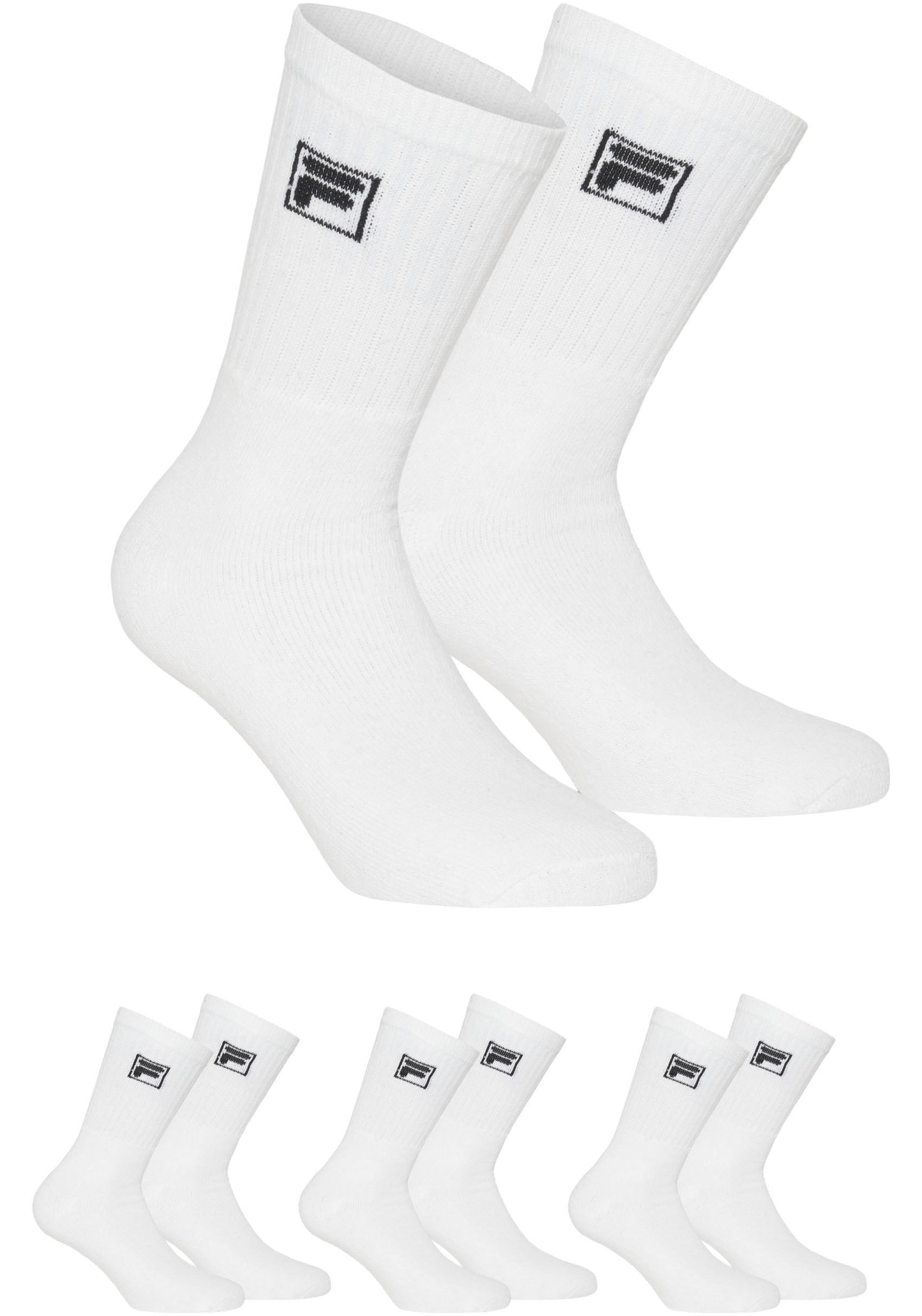 Sportsocken, (9er Pack), mit langem Rippenbündchen