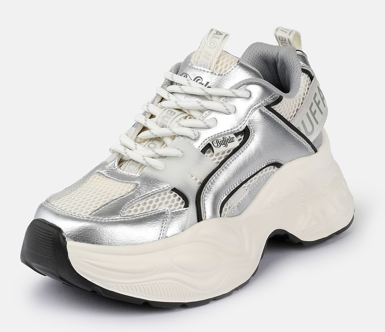 Buffalo Plateausneaker »Yuno one«  Halbschuh, Schnürschuh, Retro-Sneaker mit Memory Foam Innensohle
