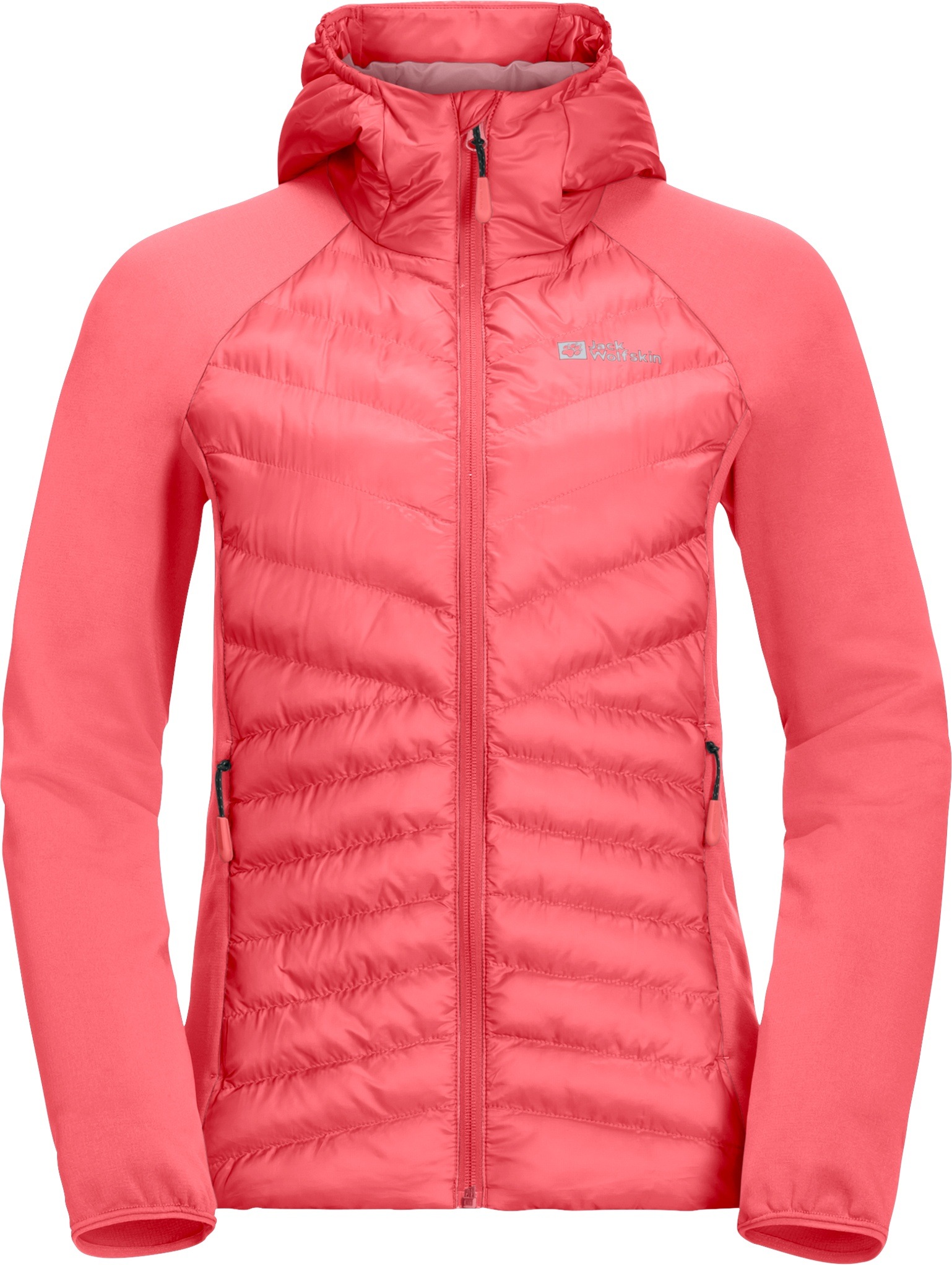 Jack Wolfskin Hybridjacke »ROUTEBURN PRO HYBRID W«, mit Kapuze