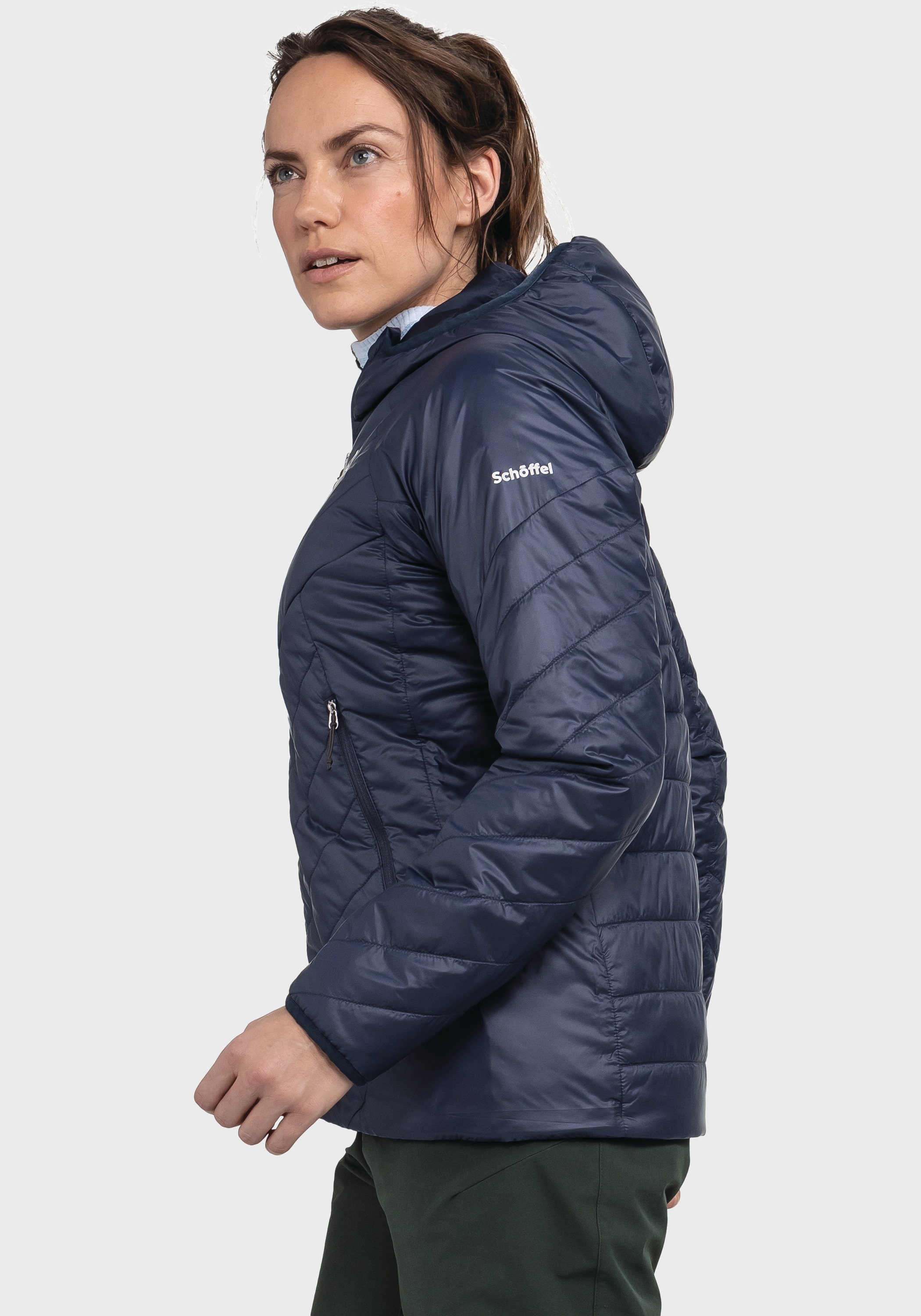 Schöffel Funktionsjacke »Hiking Ins Jacket Style Cascata WMS«, mit Kapuze