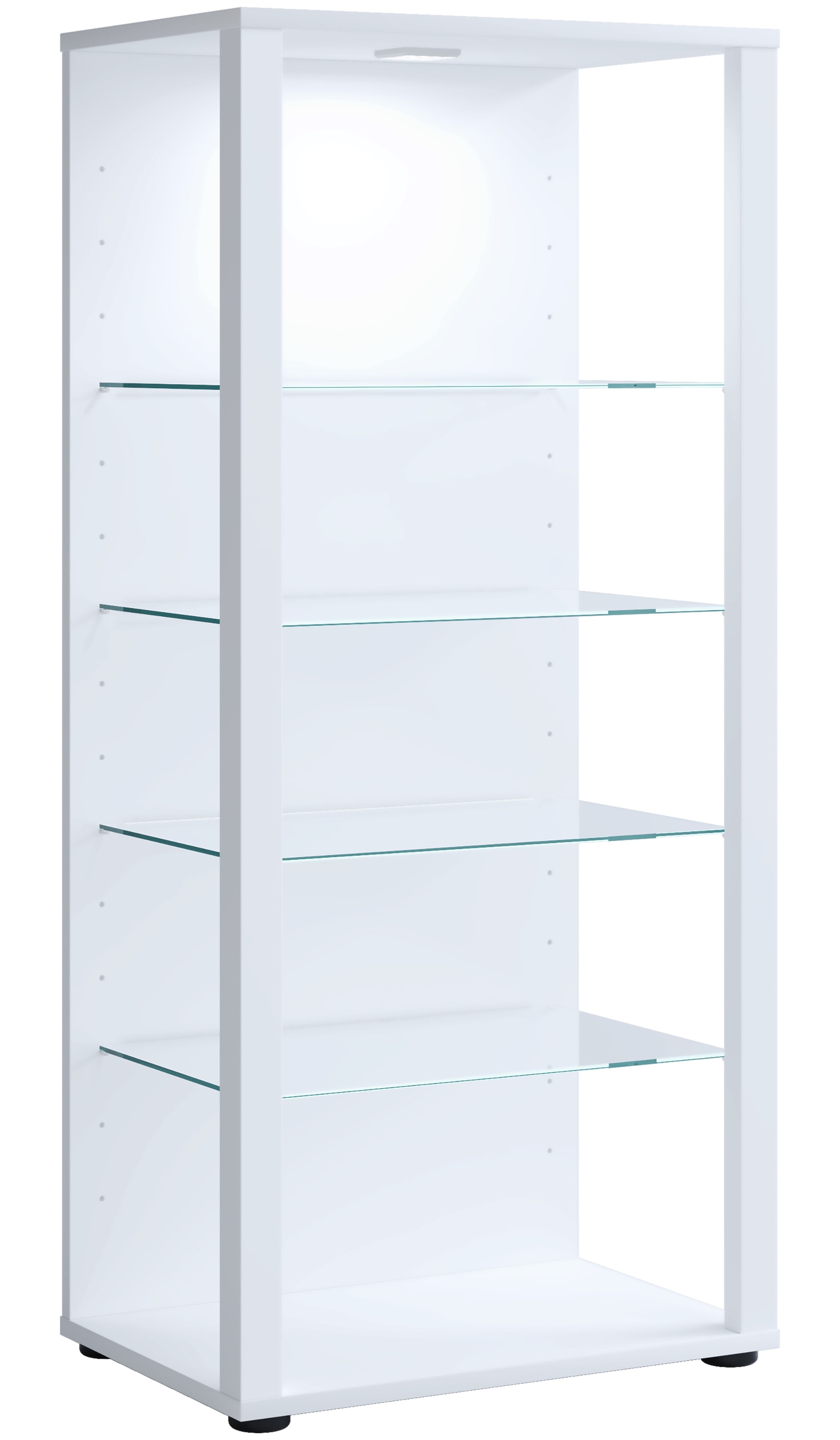 VCM Standvitrine »Holz Glas Stand Vitrine Sammelvitrine Glasol lll«