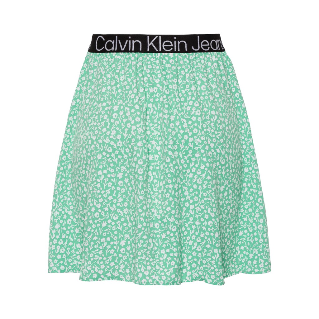 Calvin Klein Jeans Minirock, mit elastischem Calvin Klein Jeans-Bund