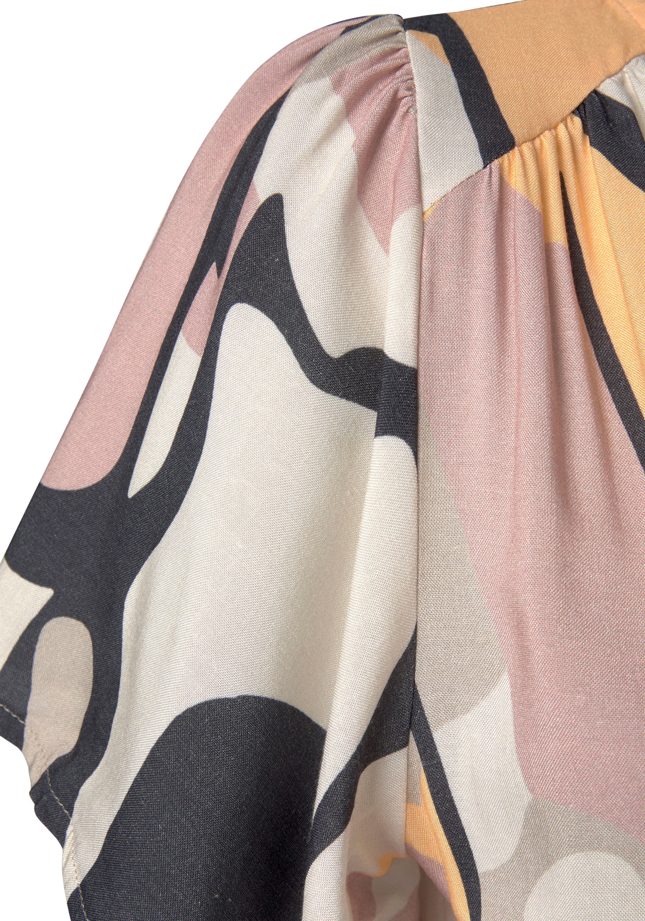 LASCANA Maxikleid, mit grafischem Druck