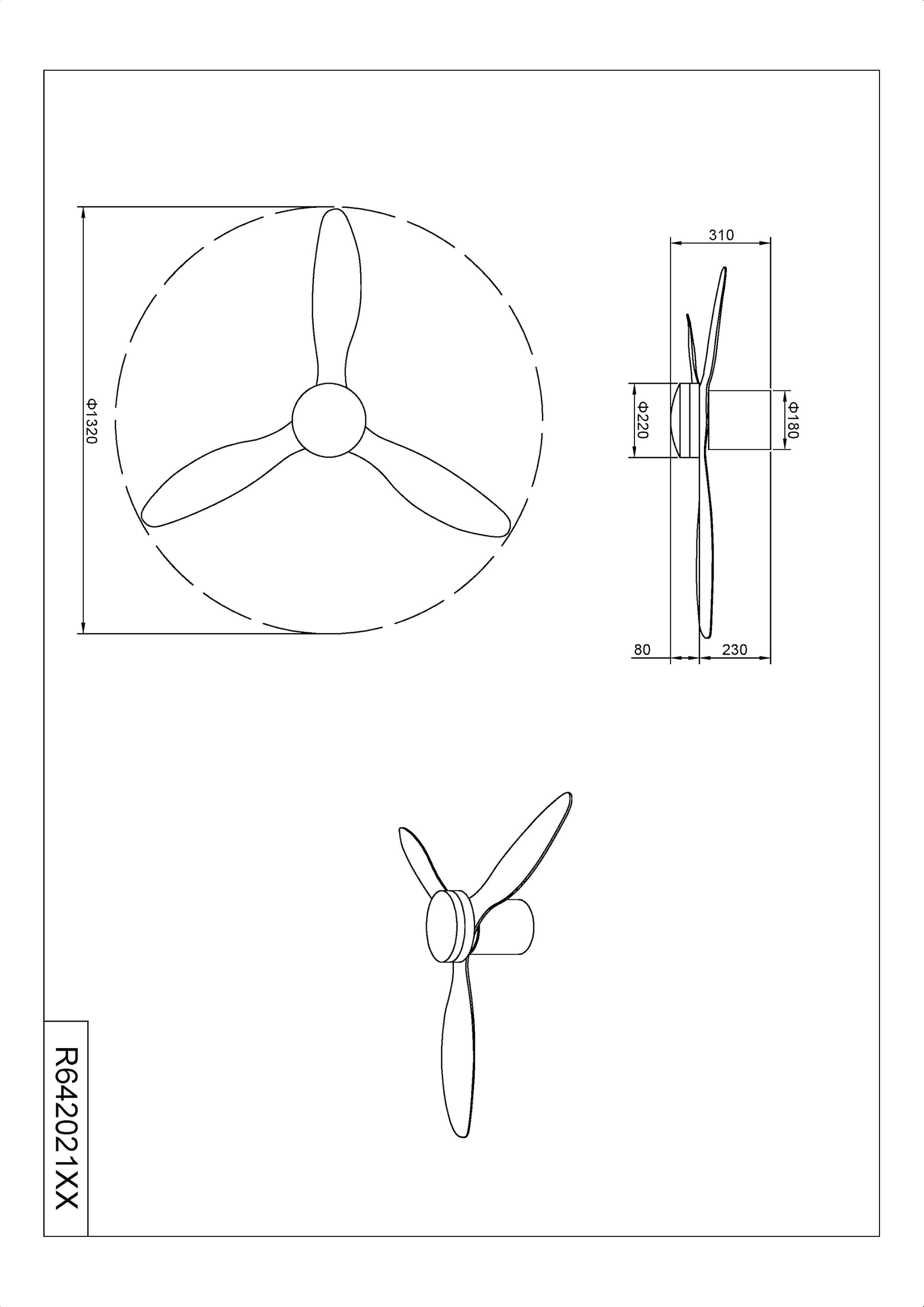 REALITY Leuchten LED Deckenleuchte »GÖTEBORG mit Ventilator, Deckenventilator mit Licht inkl Fernbedienung« LED-Board 1 Stk. warmweiß - kaltweiß 6 Geschwindigkeiten Timer Vor- & Rücklauf LED dimmbar CCT Nachtlicht