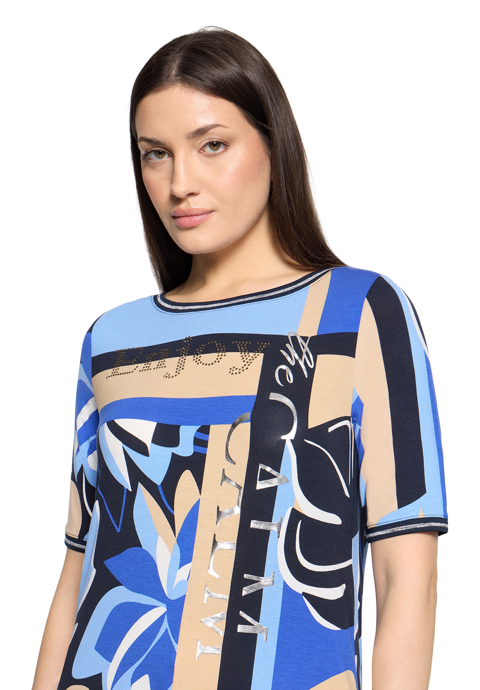 Betty Barclay Rundhalsshirt »Casual-Shirt mit Tunnelzug«