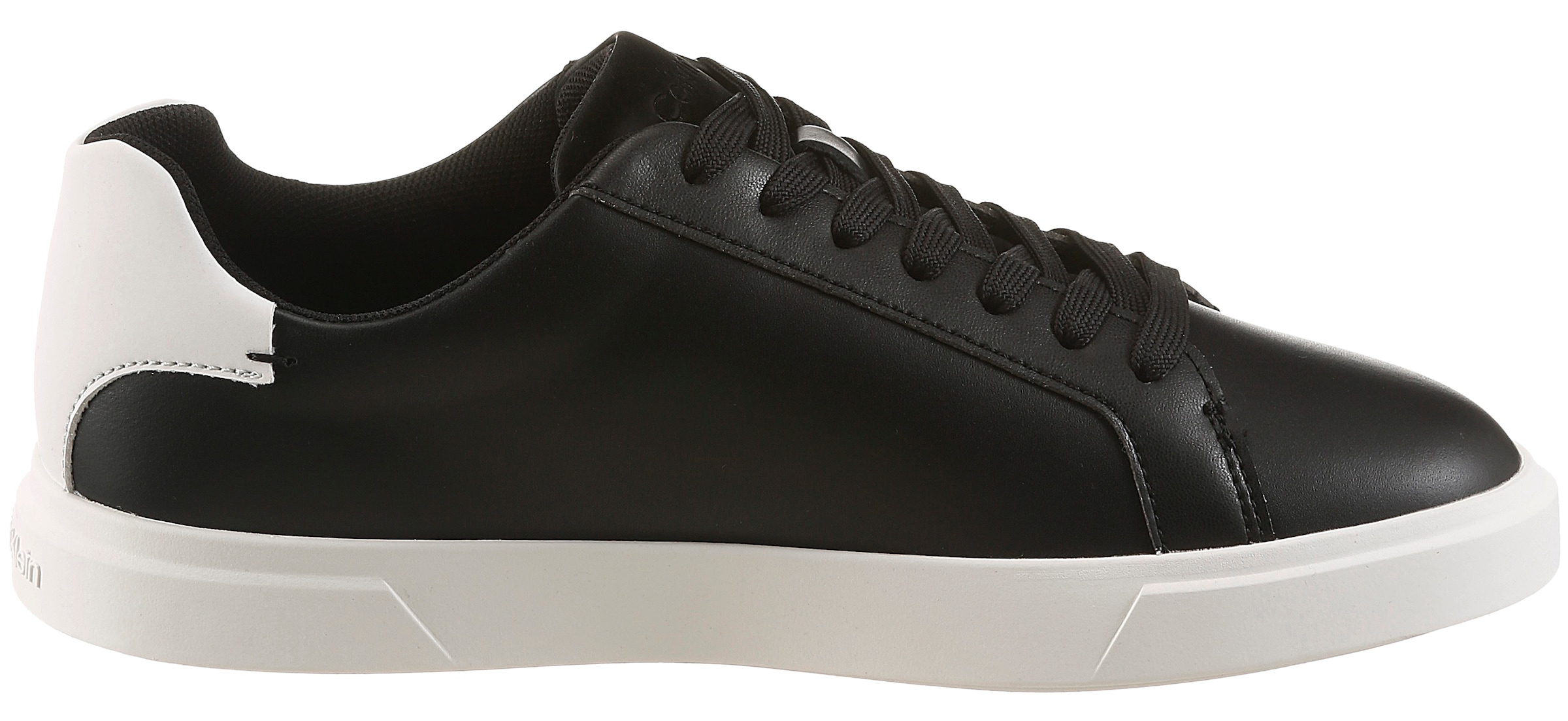 Calvin Klein Plateausneaker »LOW PRO CUPS LTH ML«  Schnürschuh, Halbschuh, Freizeitsneaker mit seitlichem Logo
