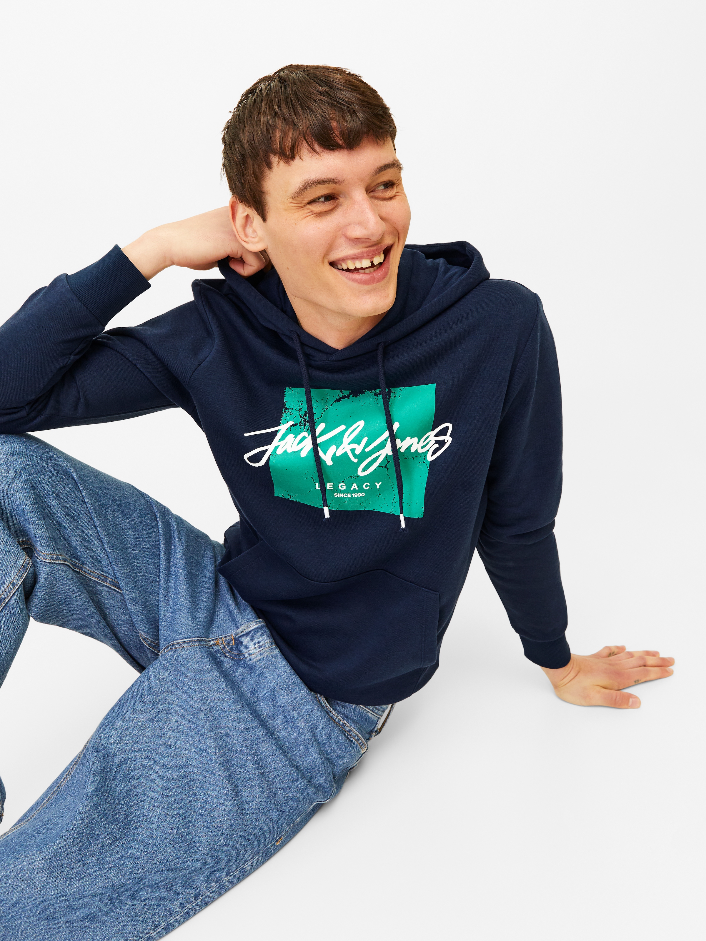Jack & Jones Kapuzensweatshirt »JJTILEY SWEAT HOOD«