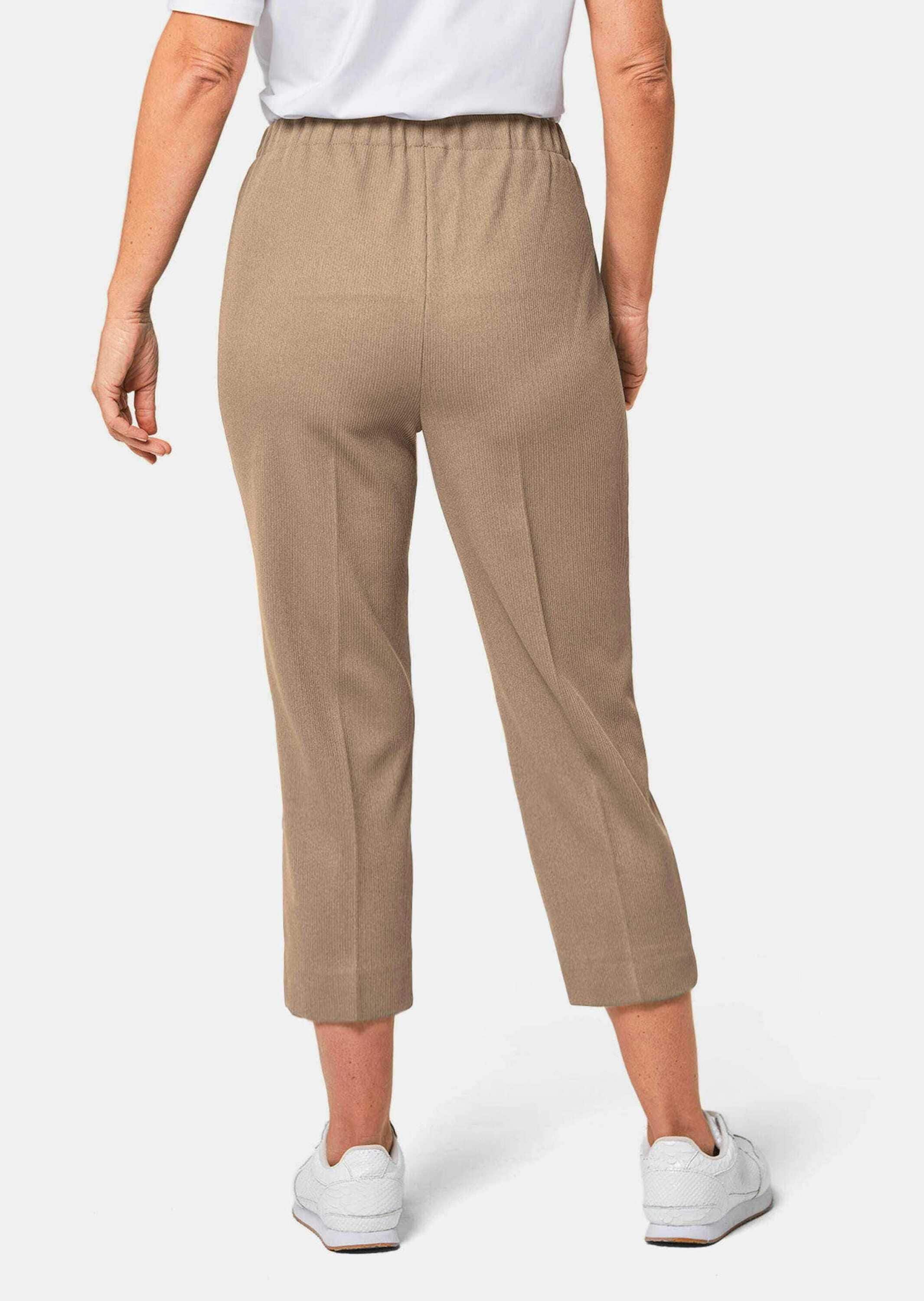 GOLDNER Caprihose »7/8-Rippenhose Trageangenehme 7/8-Rippenhose«