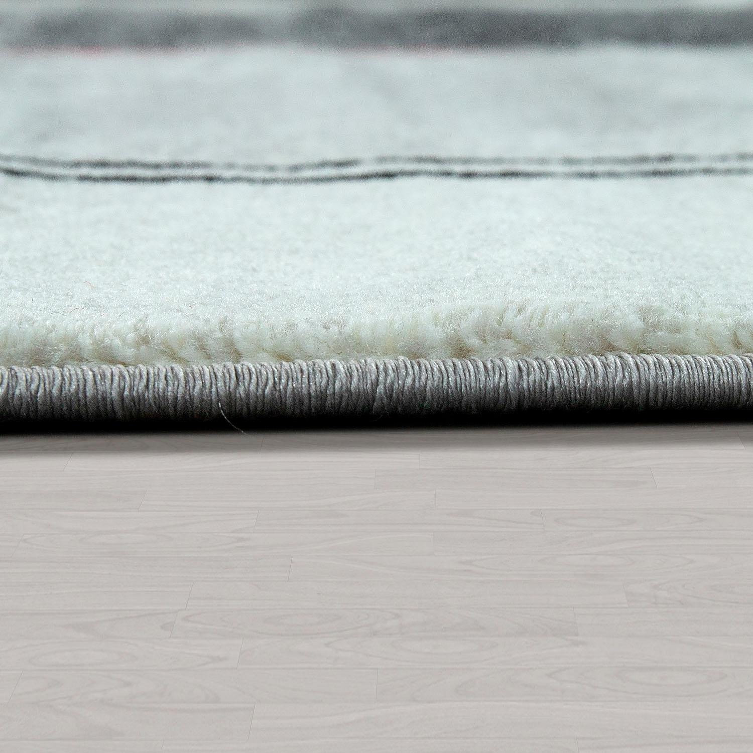 Paco Home Teppich »Tibesti5092«, rechteckig, 15 mm Höhe, Kurzflor, Wohnzimmer