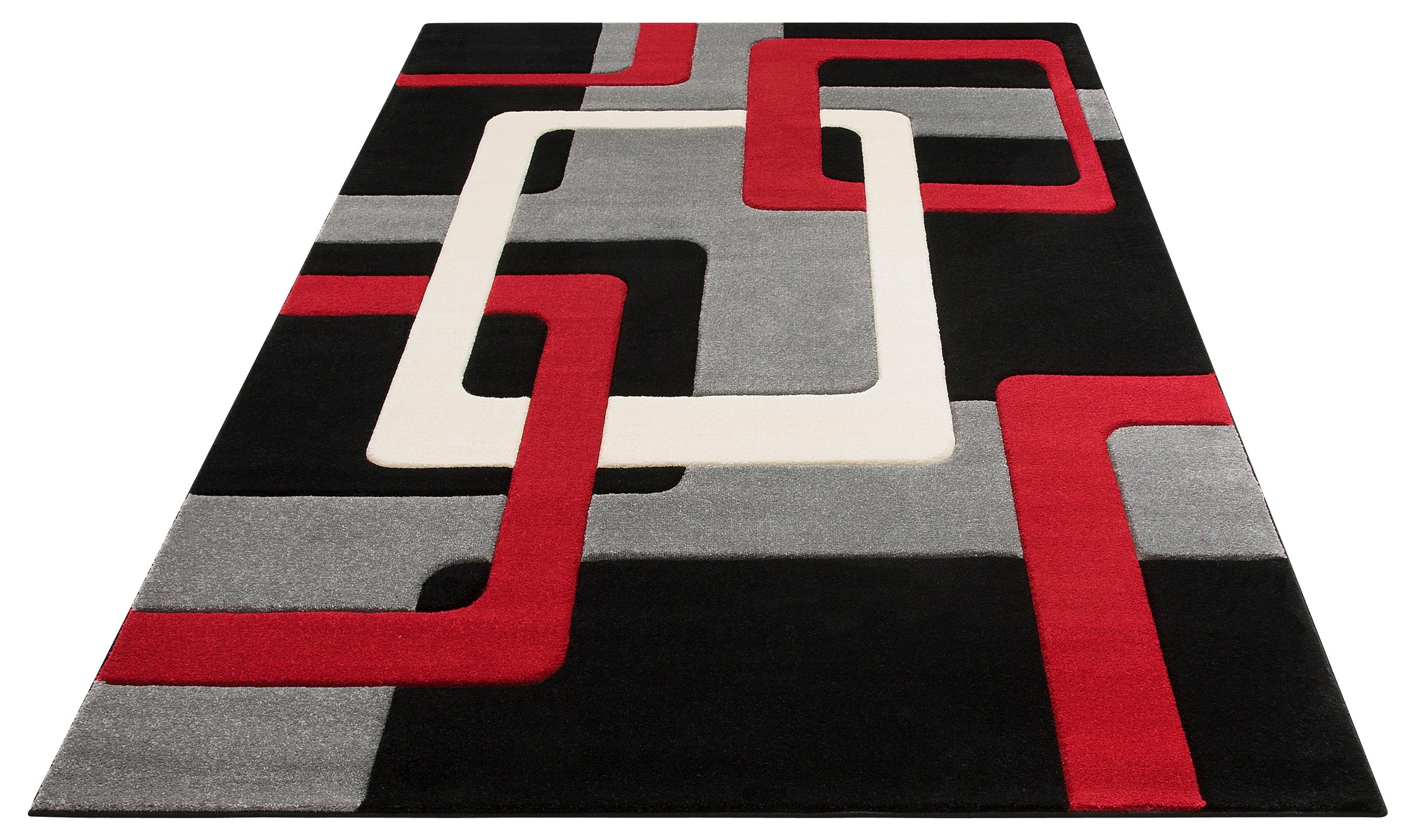 my home Teppich »Maxim«, rechteckig, Hoch-Tief-Effekt, Kurzflor, 3D-Design  bei OTTO