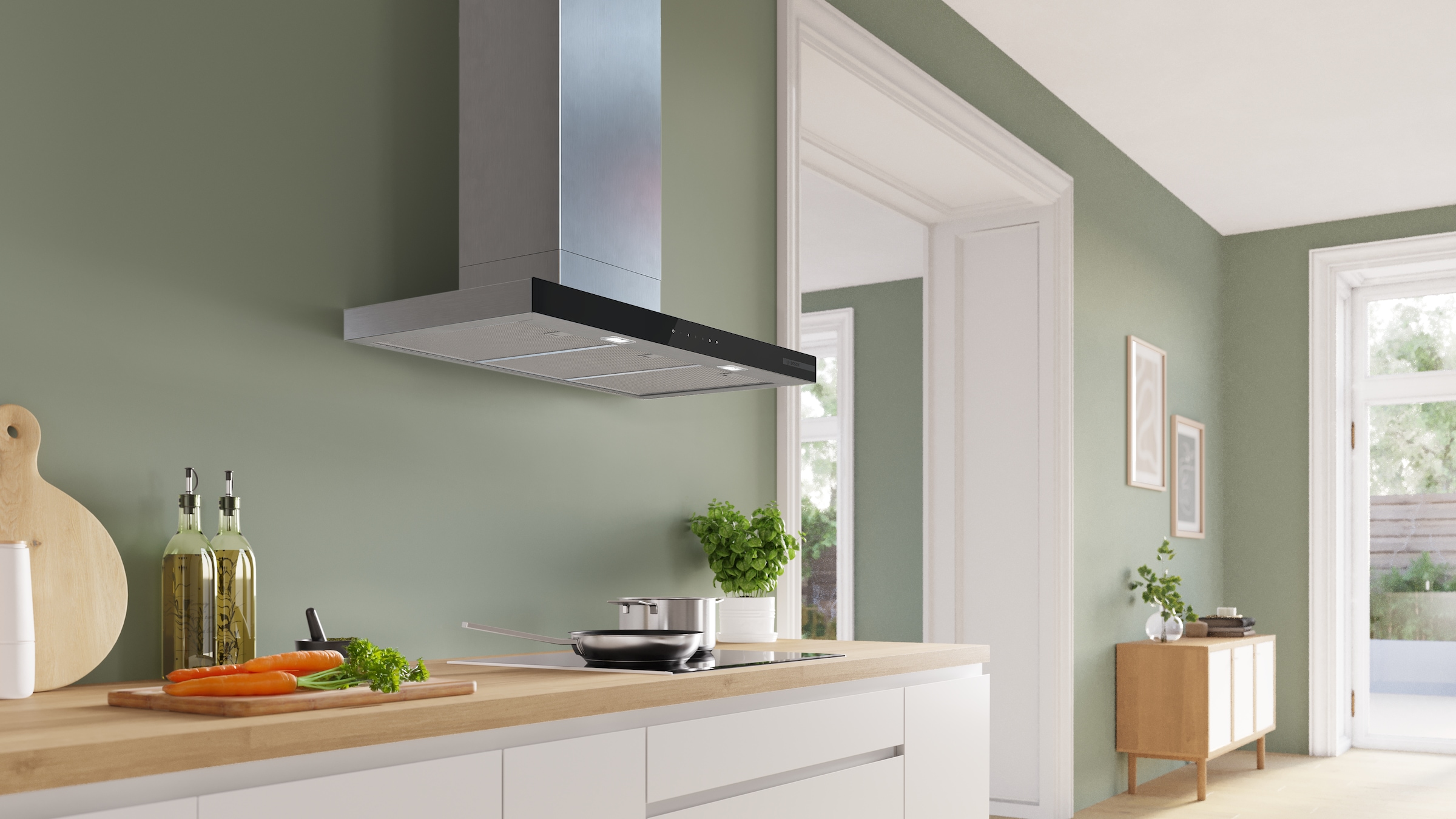 BOSCH Wandhaube »DWB97DN30« Serie Serie 6