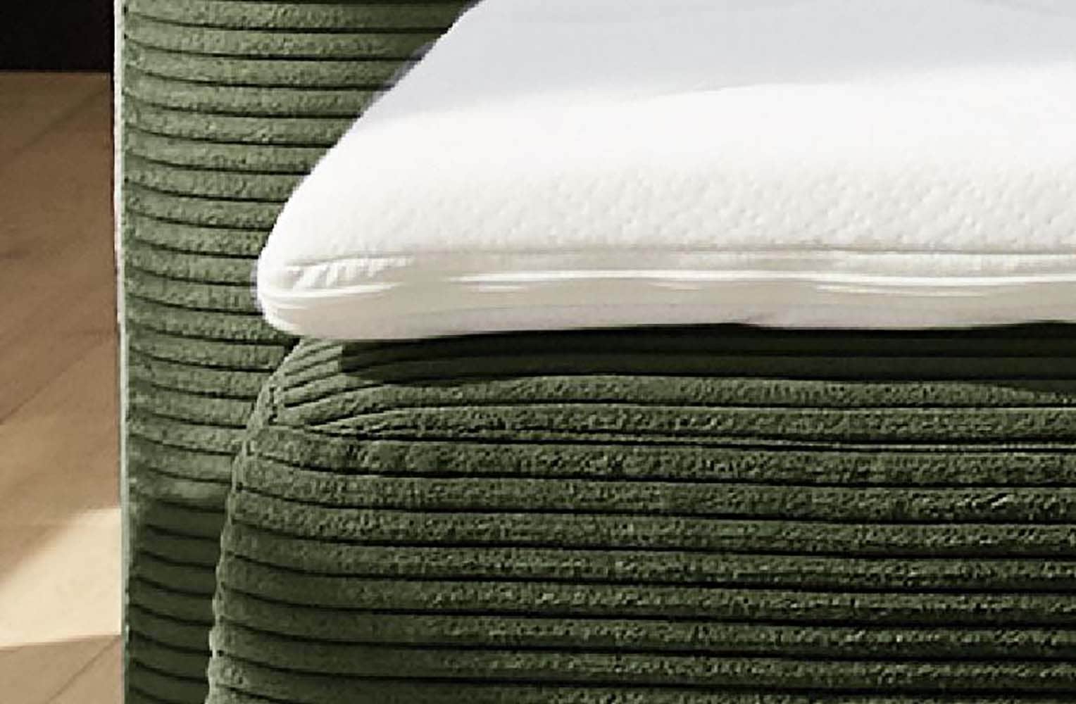 Jockenhöfer Gruppe Ecksofa »Sunset, Dauerschlafsofa mit«, Tonnentaschen-Federkern, 5cm Kaltschaumtopper, flexible montierbar