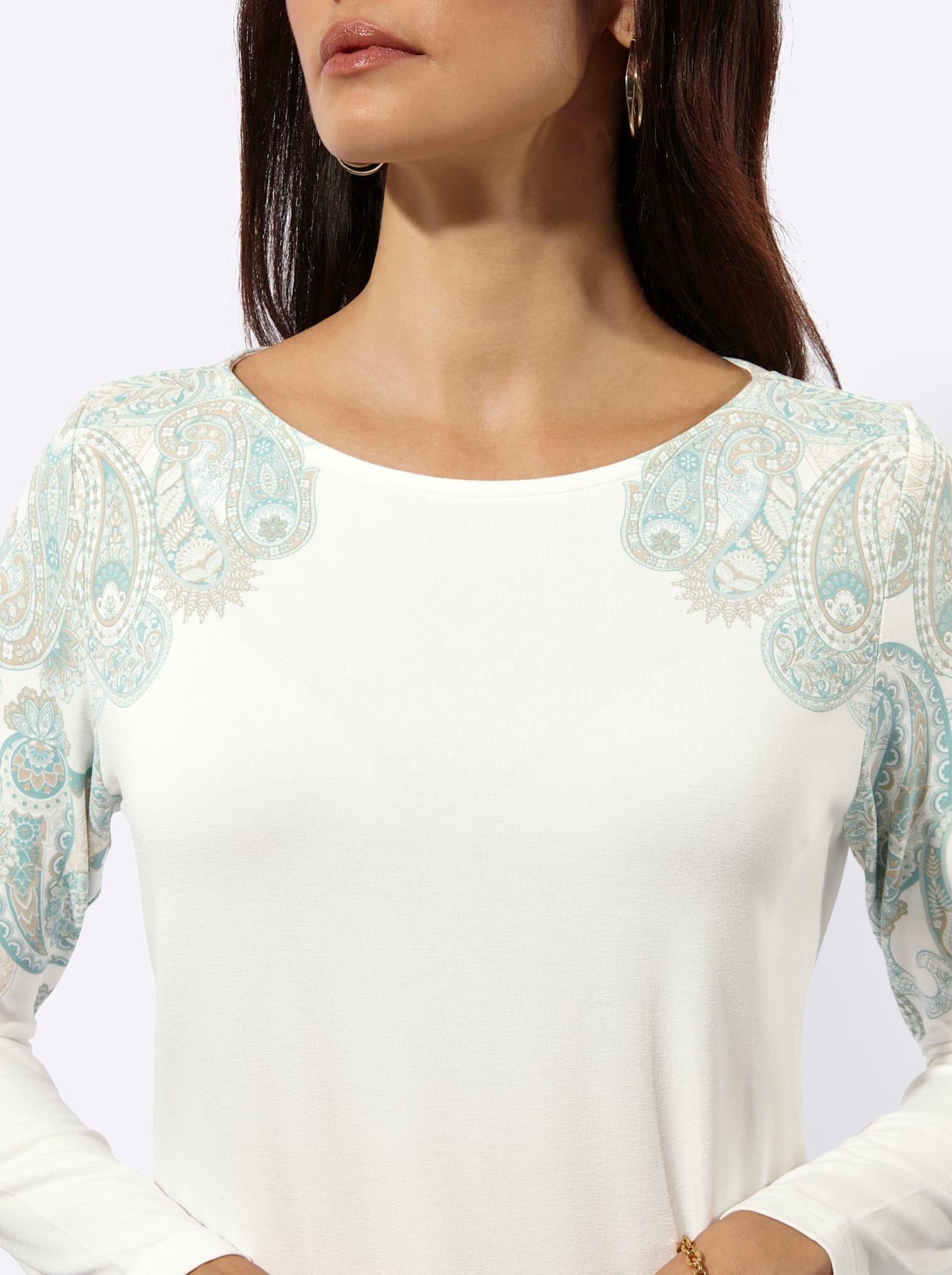 creation L Langarmshirt »Druck-Shirt« 1