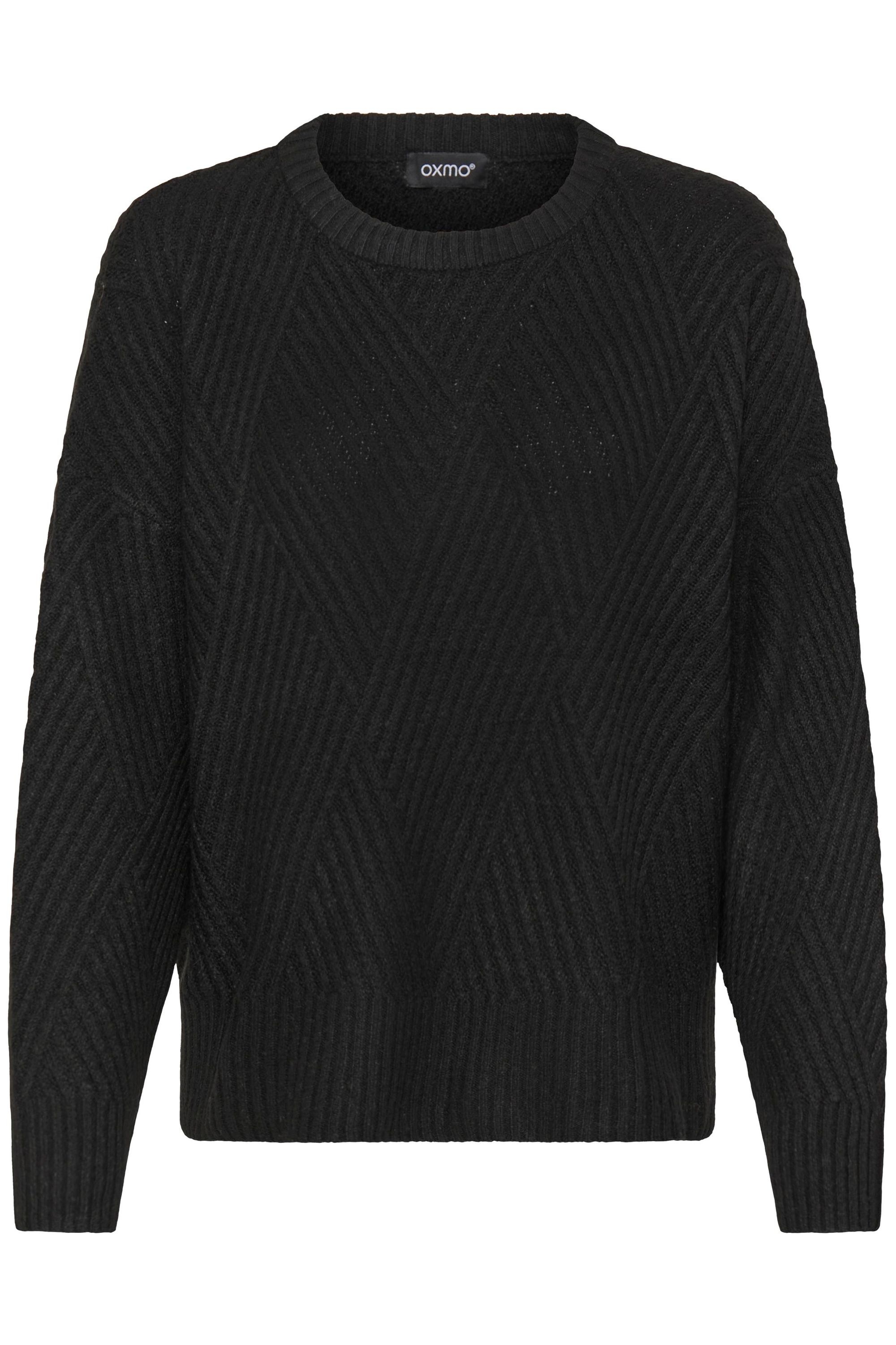 OXMO Strickfleece-Pullover »Strickpullover OXIBOMMA«