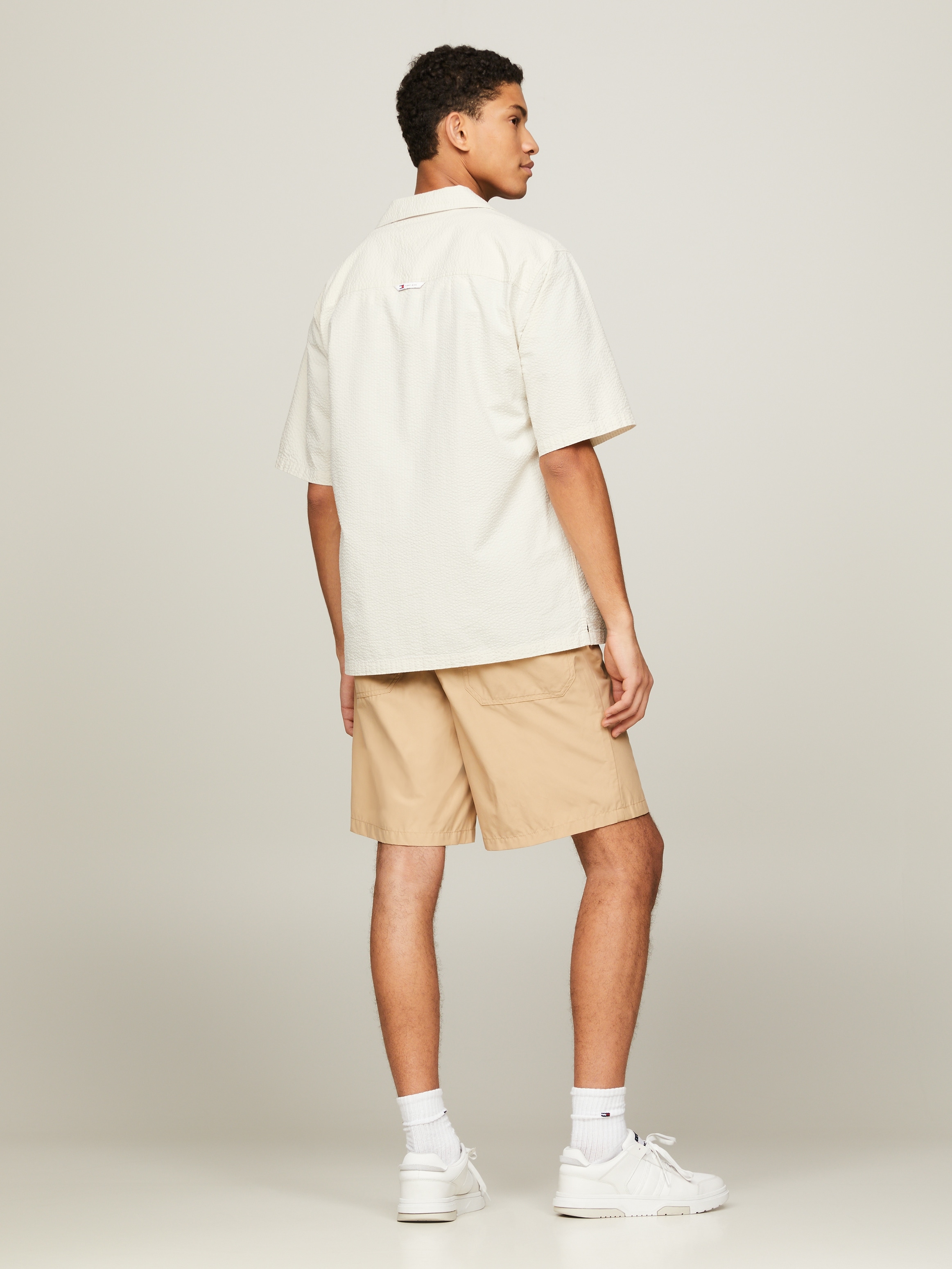 Tommy Jeans Kurzarmhemd »TJM RLX SEERSUCKER CAMP SHIRT«