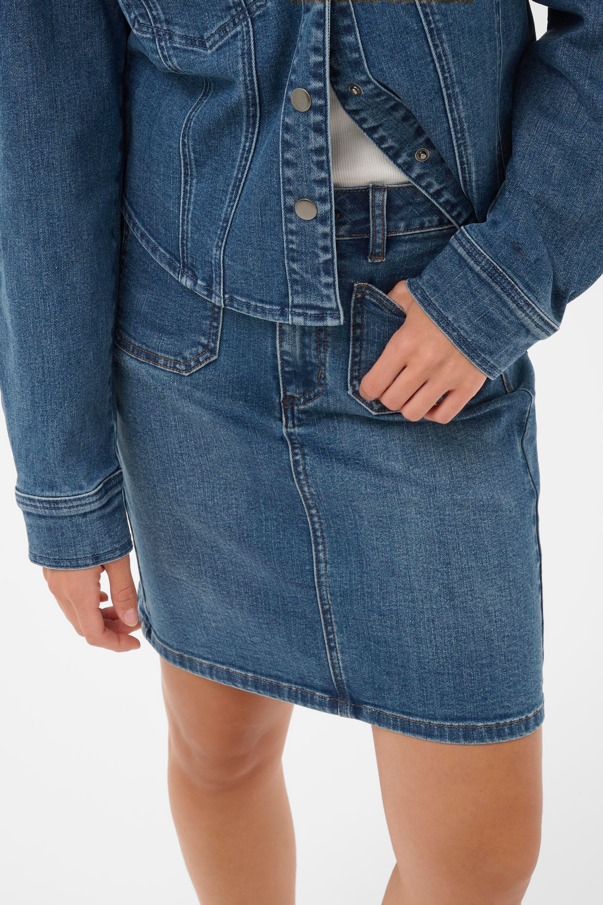 KAFFE Jeansrock »Denimrock KAkarla«