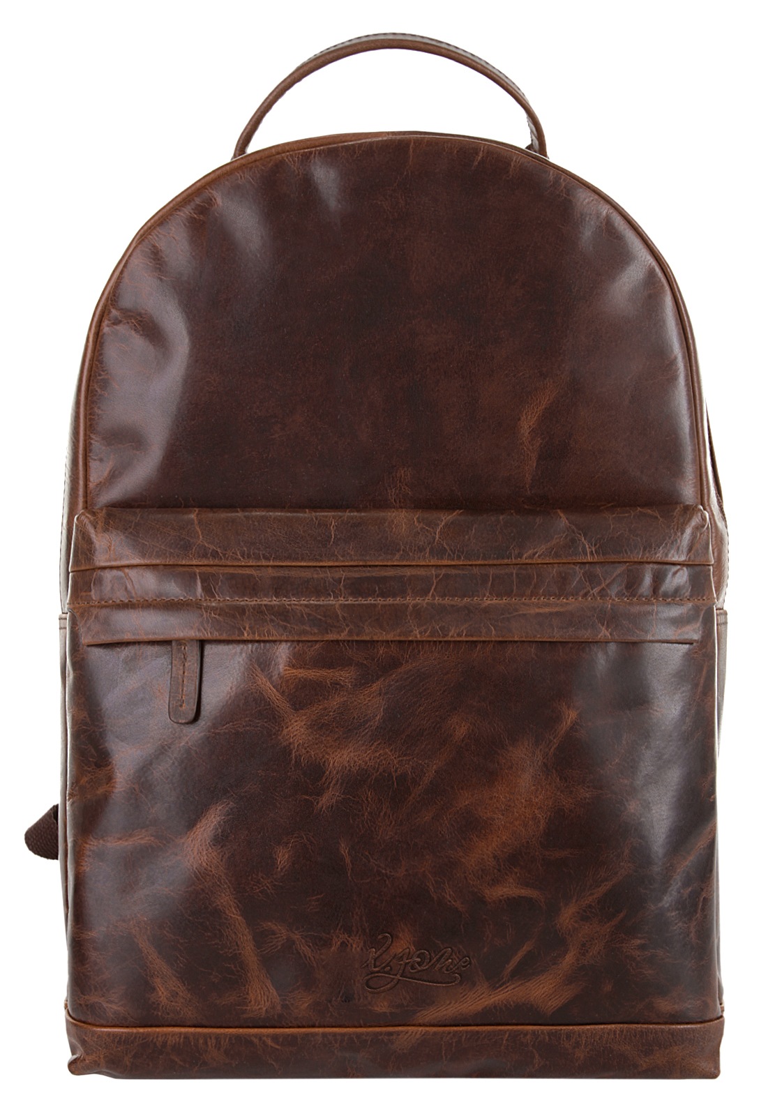 X-Zone Laptoprucksack, vegetabil gegerbt
