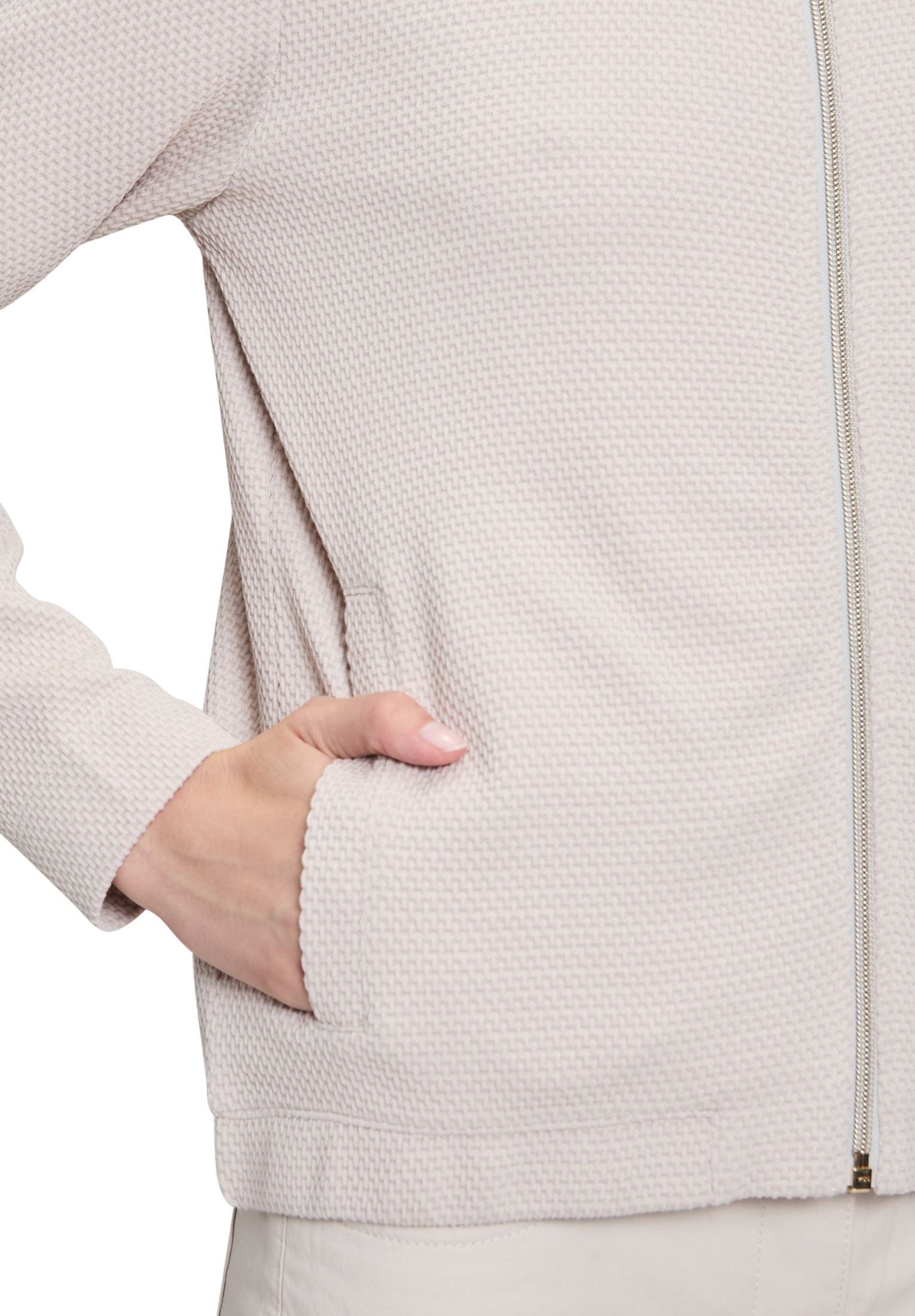 Betty Barclay Sweatshirt »Shirtjacke mit Struktur«