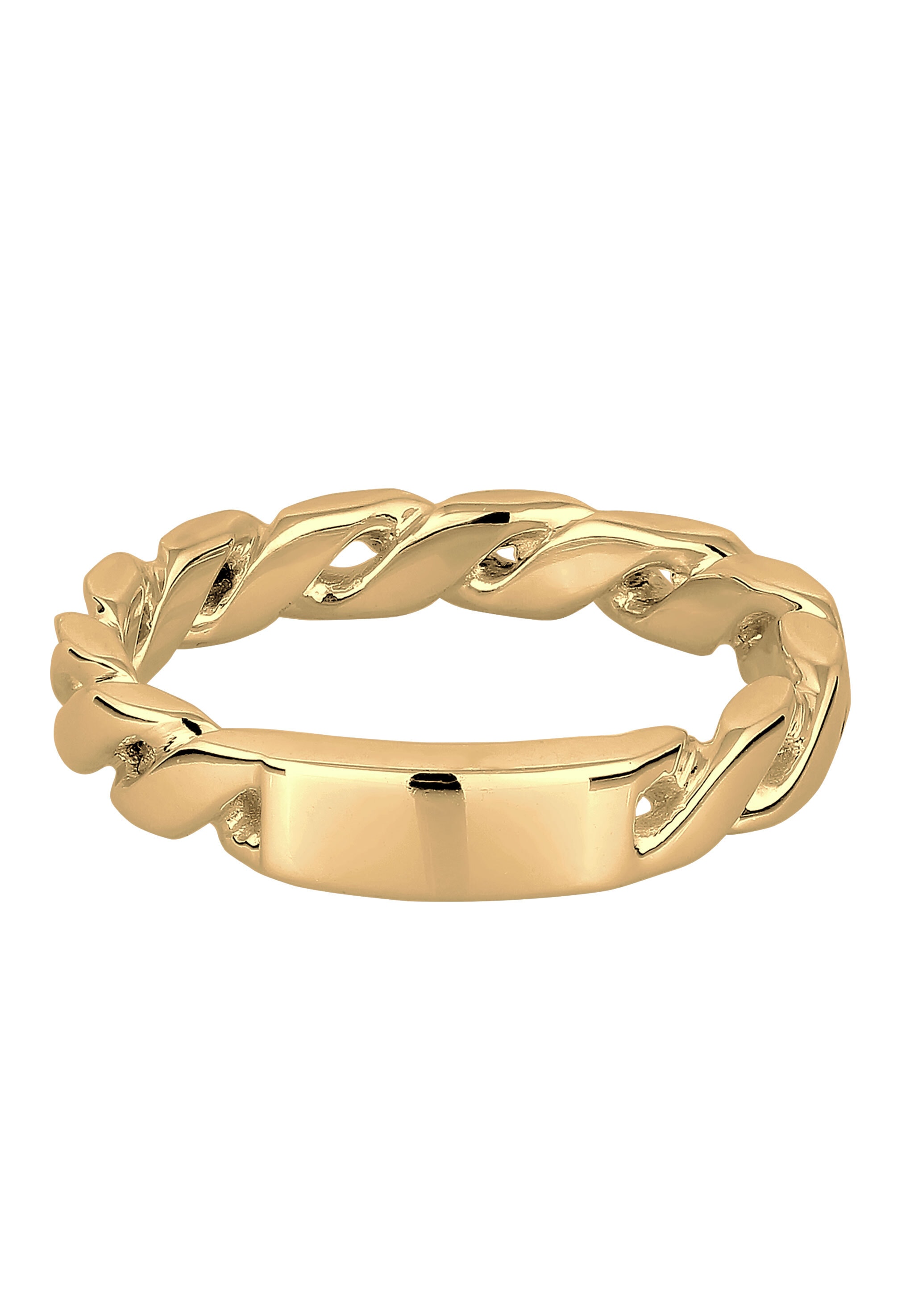 Kuzzoi Silberring »Ring Bandring Glieder Design 925 Sterling Silber«