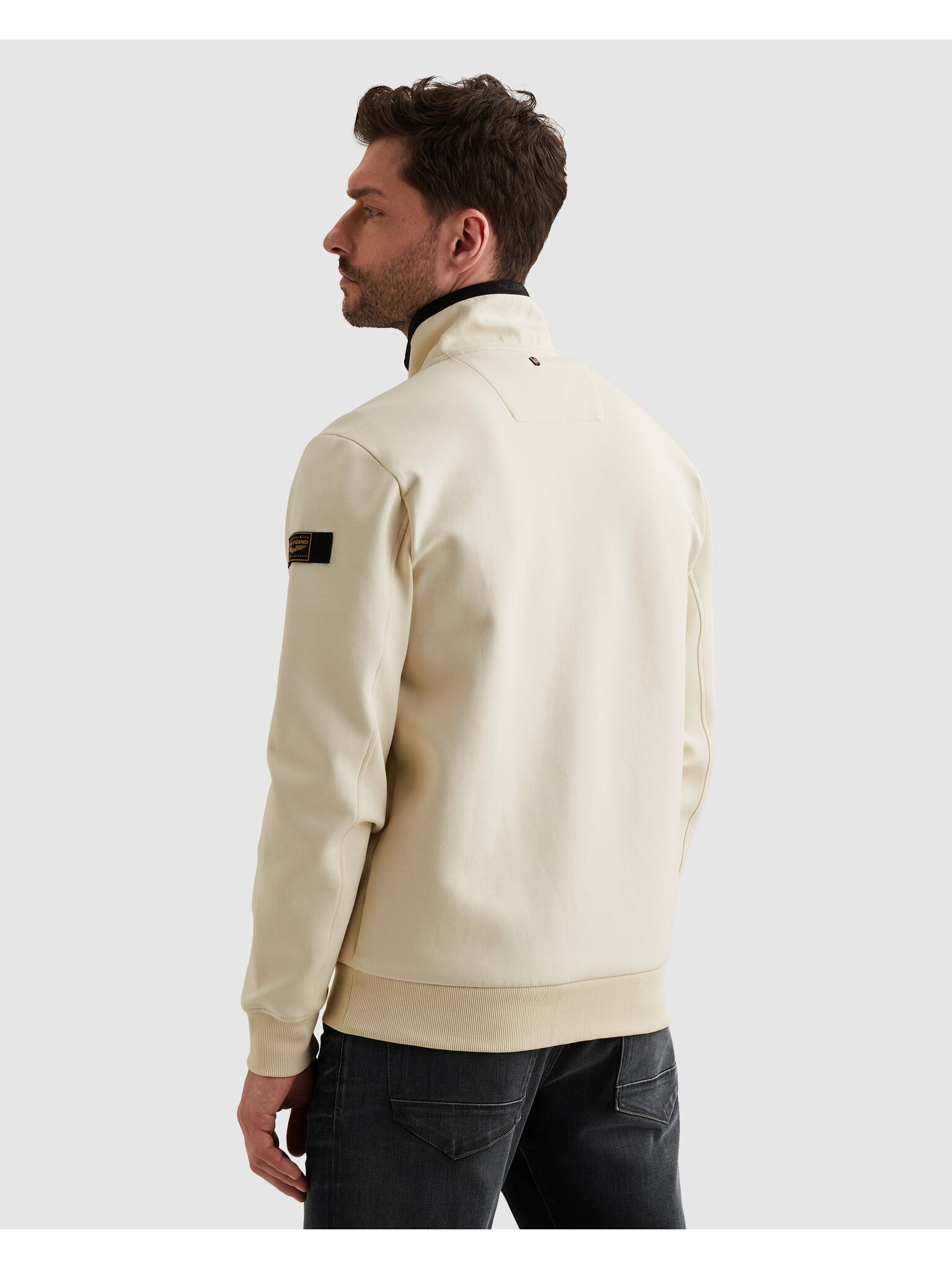 PME LEGEND Sweatjacke seitliche Eingrifftaschen mit Reißverschluss