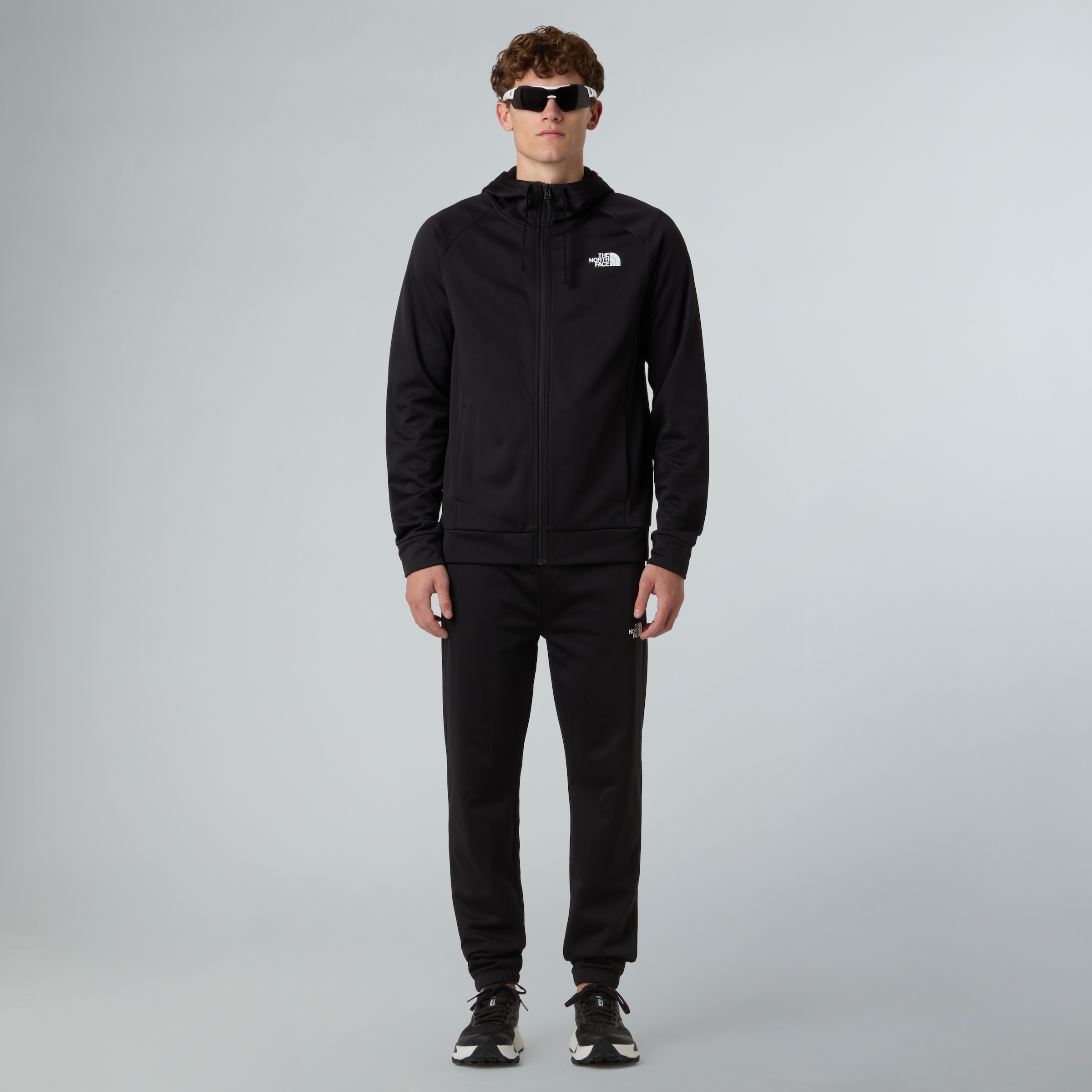 The North Face Fleecejacke »M REAXION 2.0 HOODED FULL ZIP JACKET«, (1 St.)