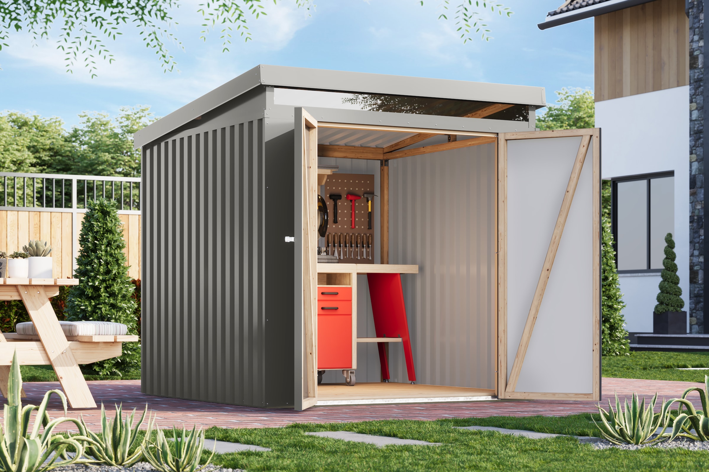 Karibu Gerätehaus »Argonium 2«