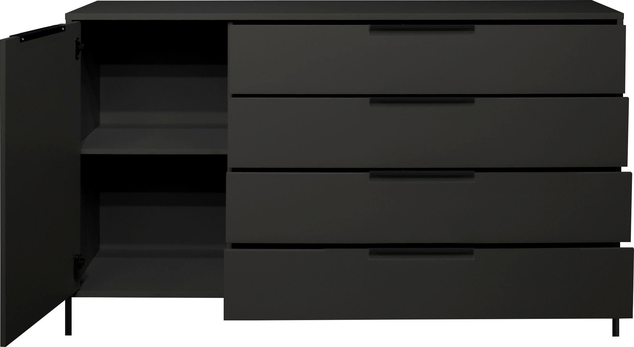 Mäusbacher Highboard »Bonnie TOPSELLER!«, (OTTOs Choice), Board mit Quadratgestell