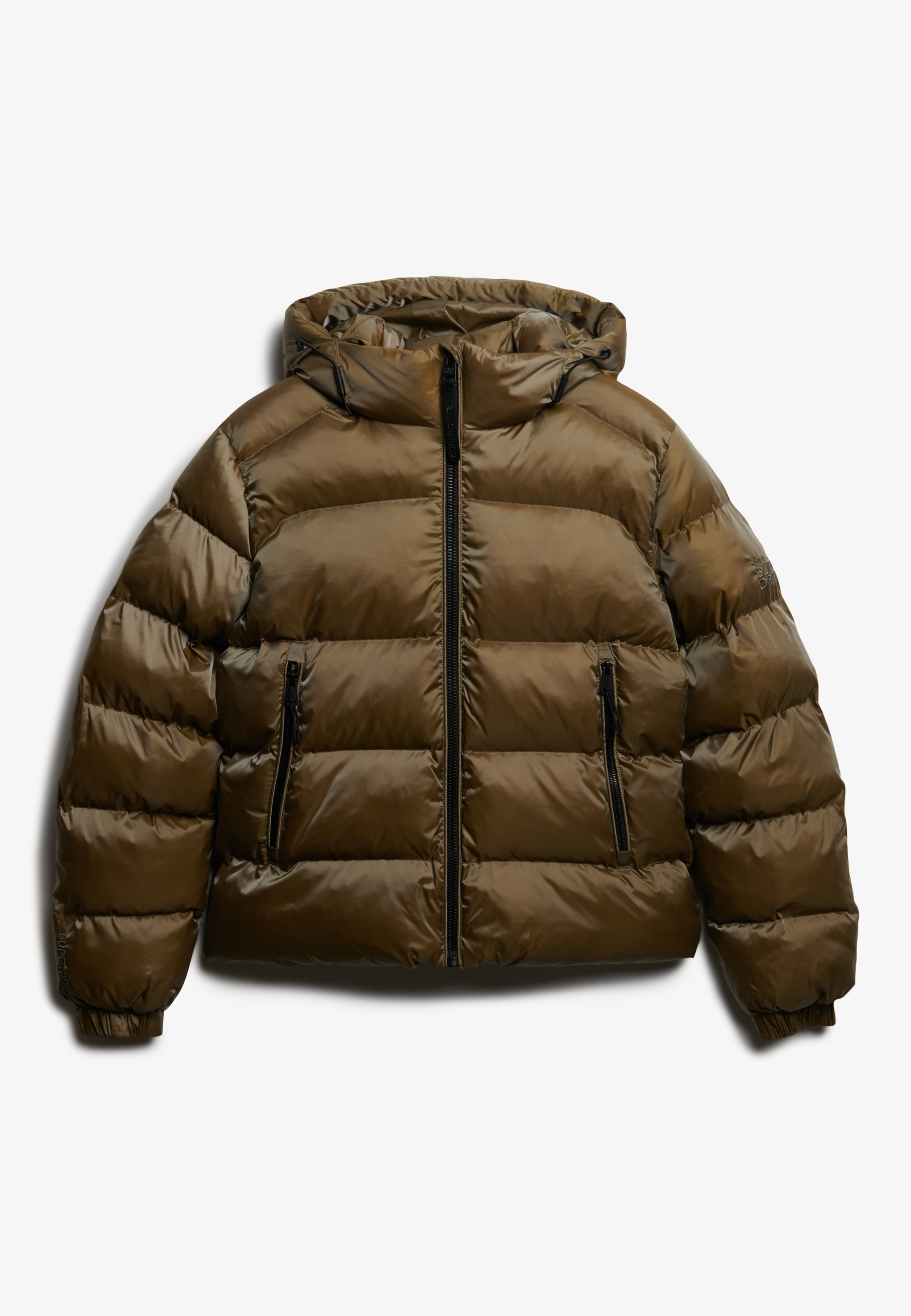 Superdry Steppjacke »HOODED LUXE SPORTS PUFFER«, mit Kapuze