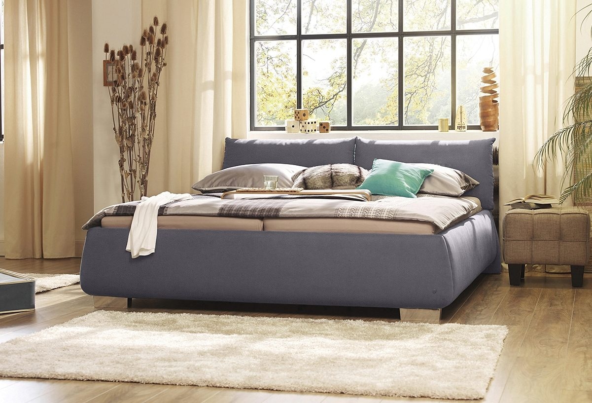 TOM TAILOR Polsterbett »SOFT PILLOW«, Webstoff, ohne Print