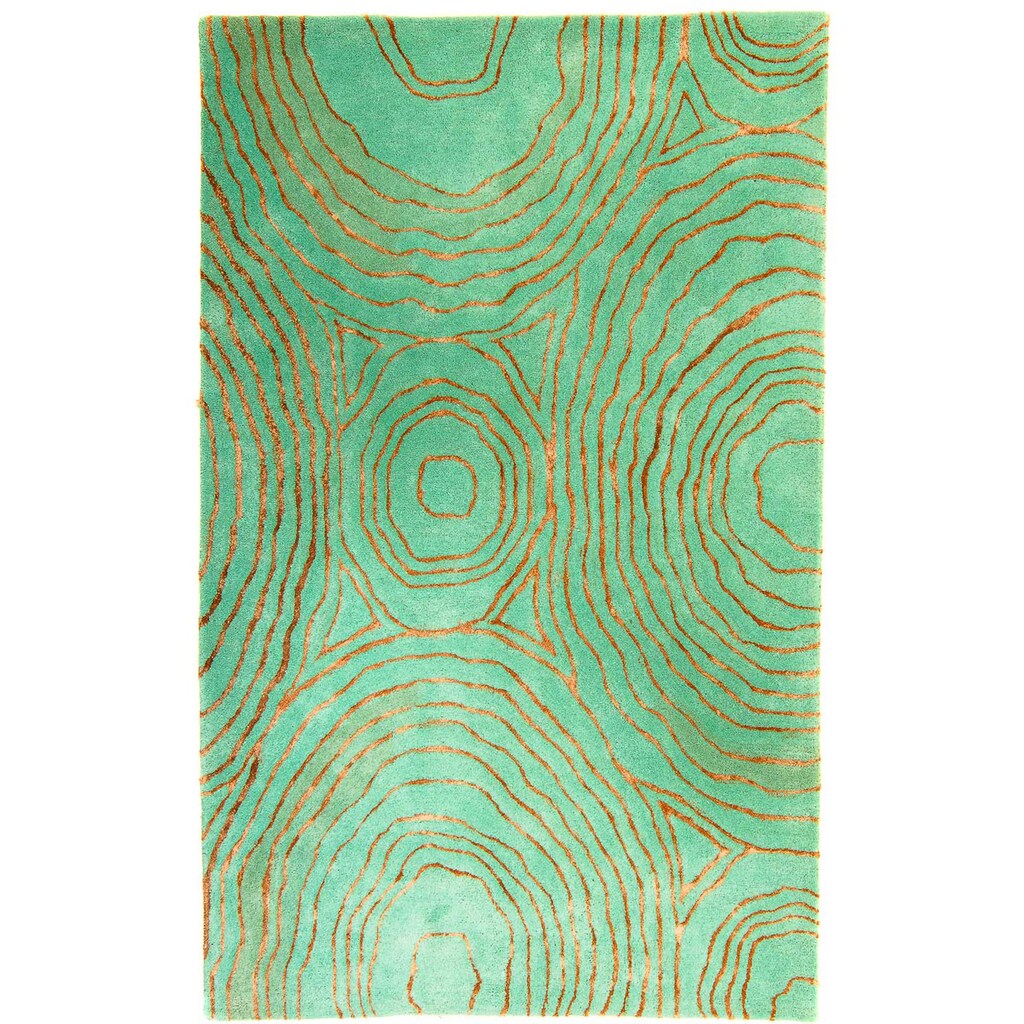 morgenland Designteppich »Designer - 230 x 160 cm - grün«, rechteckig