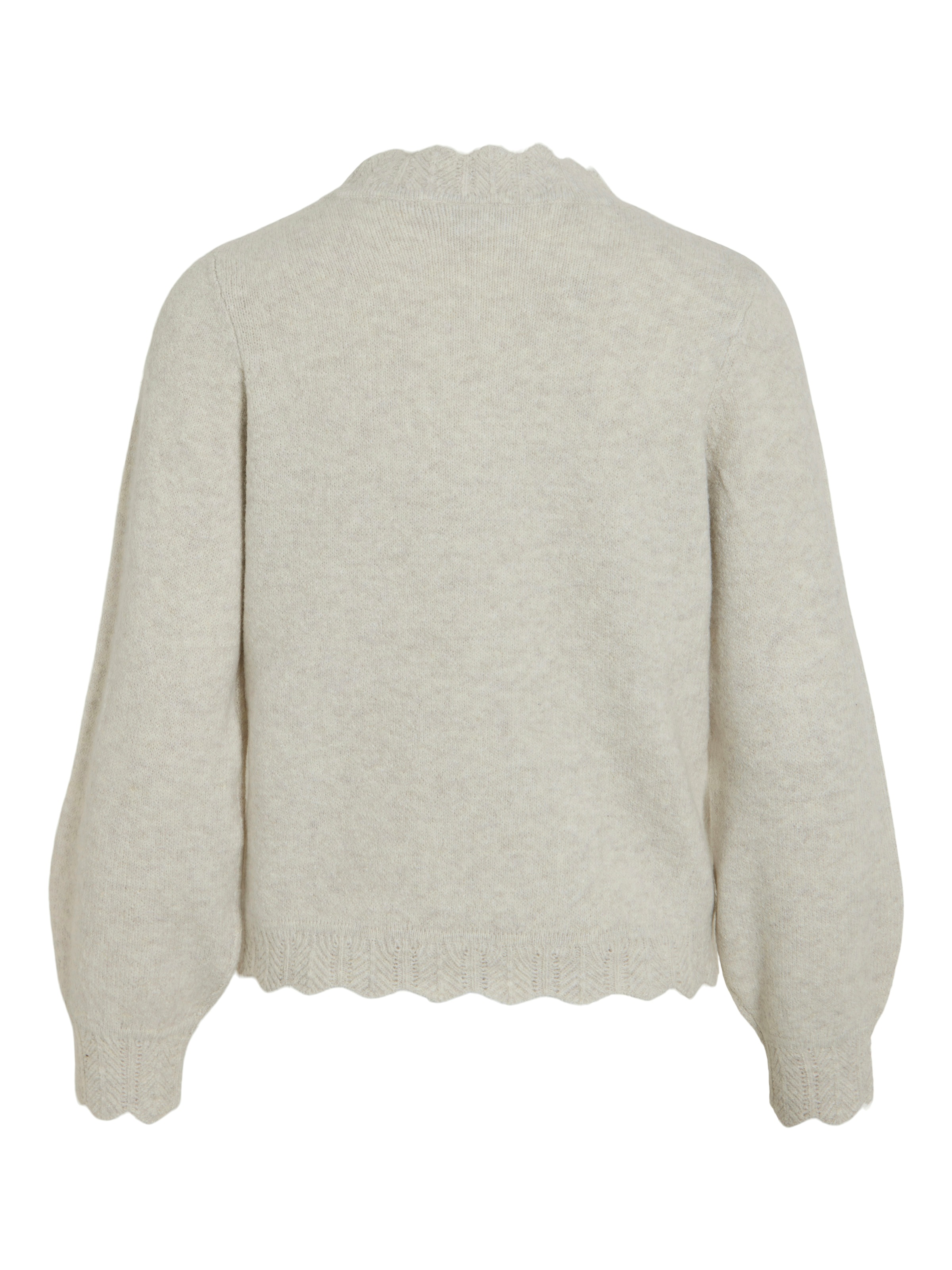 Vila Strickpullover »VINIKOLINA O-NECK L/S KNIT TOP - NOOS«