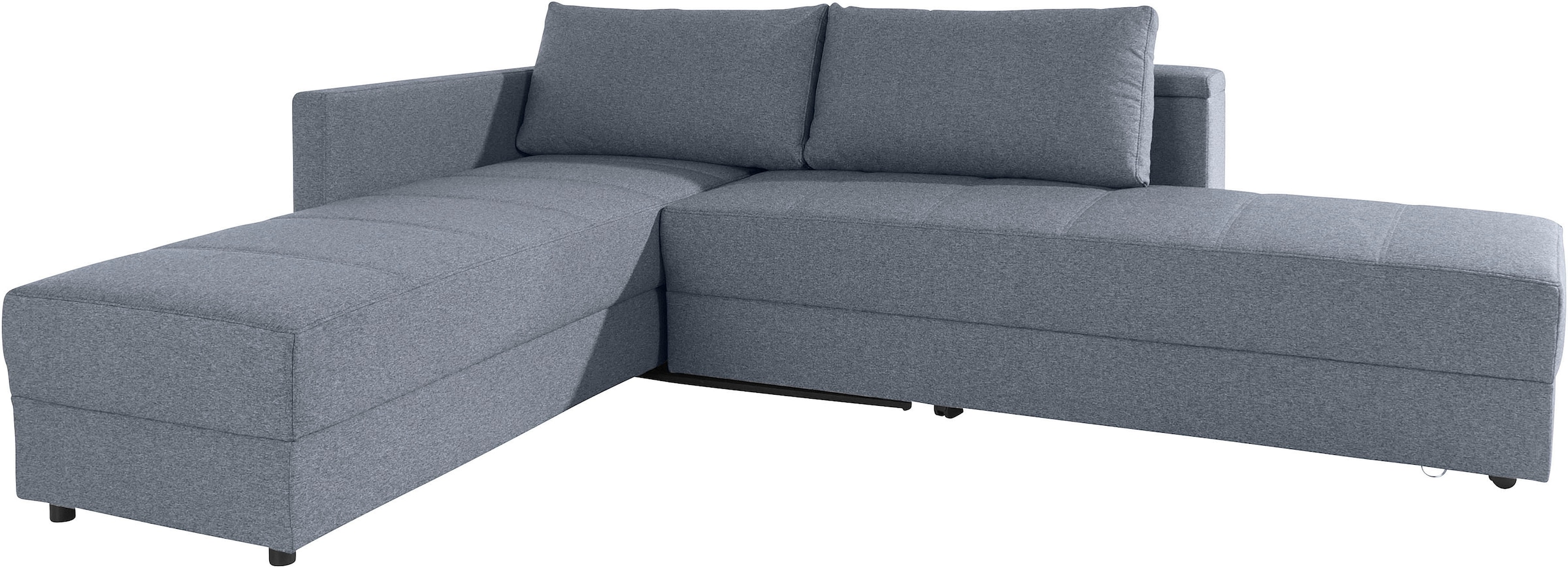 LOOKS by Wolfgang Joop Ecksofa »LooksIII L-Form«, durch Drehfunktion zum Bett wandelbar, inklusive Staufach