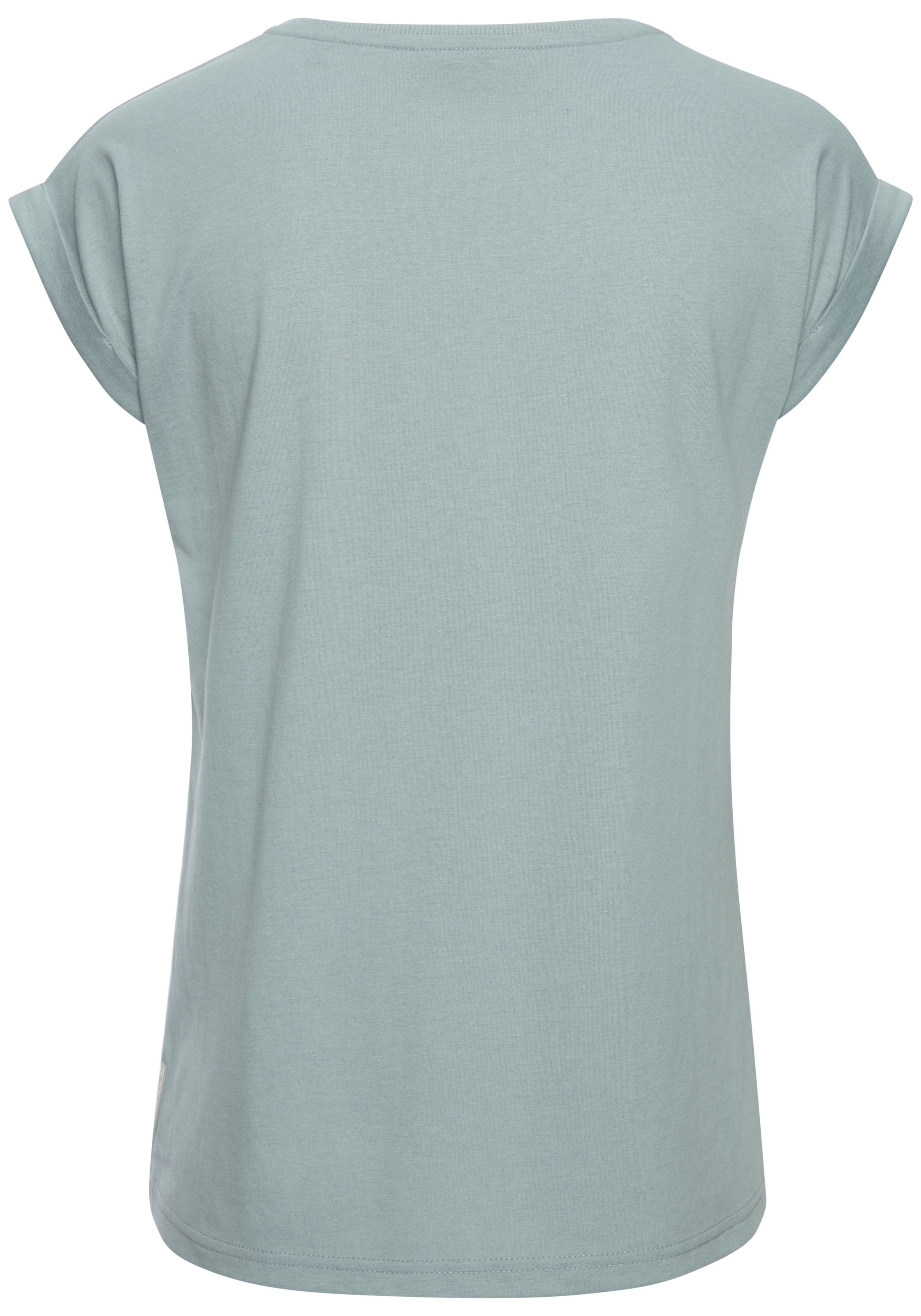 Elbsand T-Shirt »Eldis« mit Logodruck, Kurzarmshirt aus Baumwoll-Mix, sportlich-casual