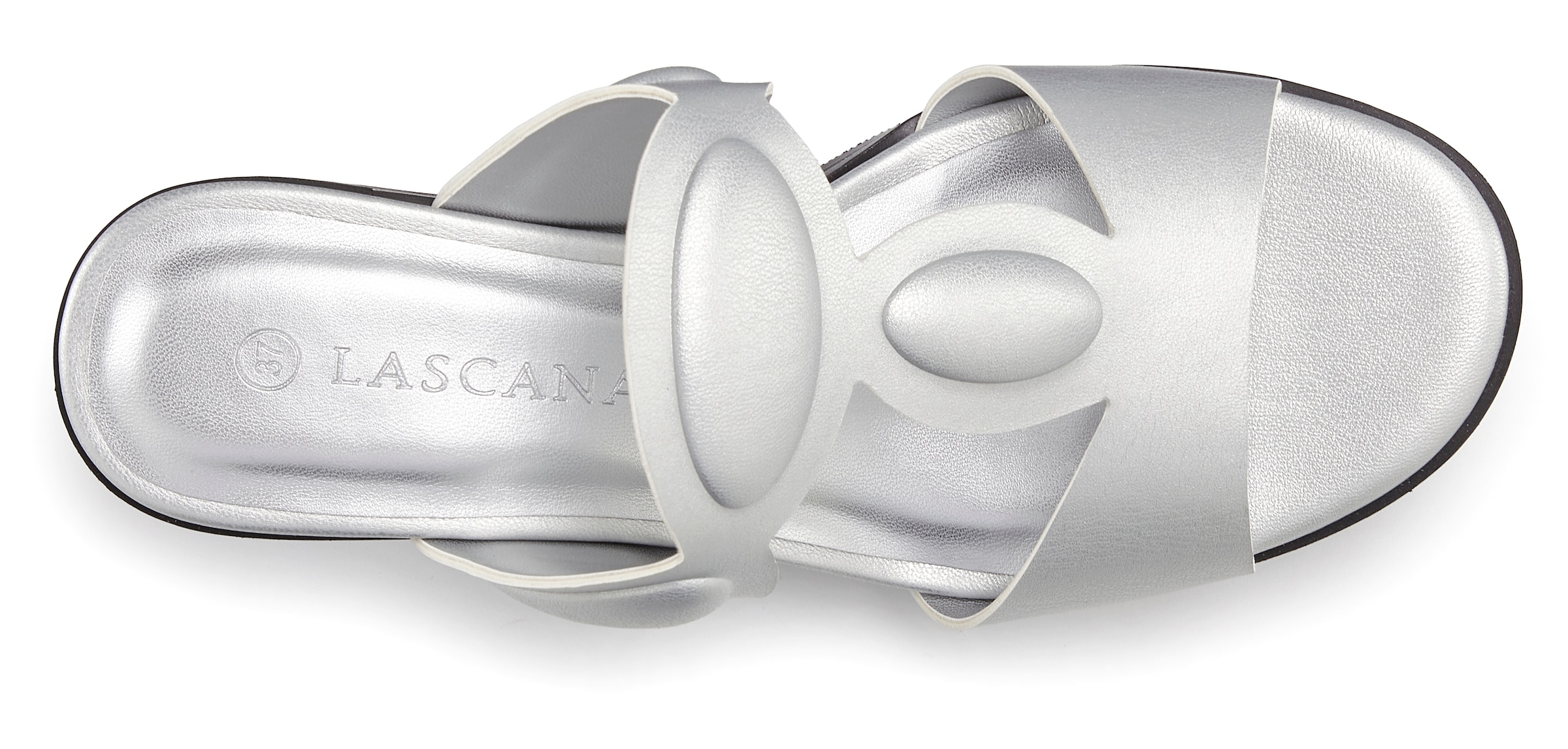 LASCANA Sandalette »Sandale, Sommerschuh, Mule, offener Schuh, Pantolette«  mit Blockabsatz VEGAN