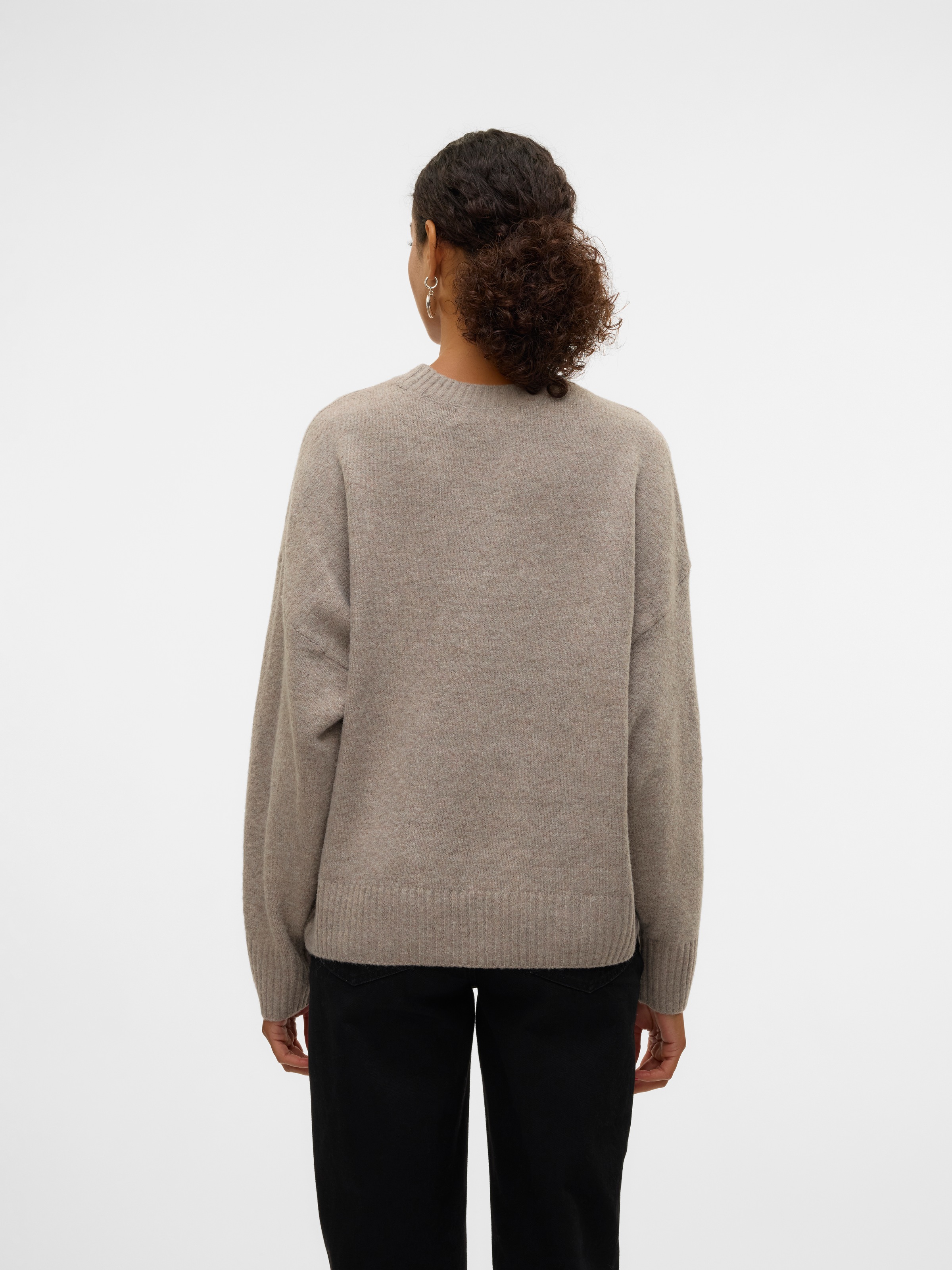 Vero Moda Strickpullover »VMBOOM LS O-NECK PULLOVER GA NOOS«