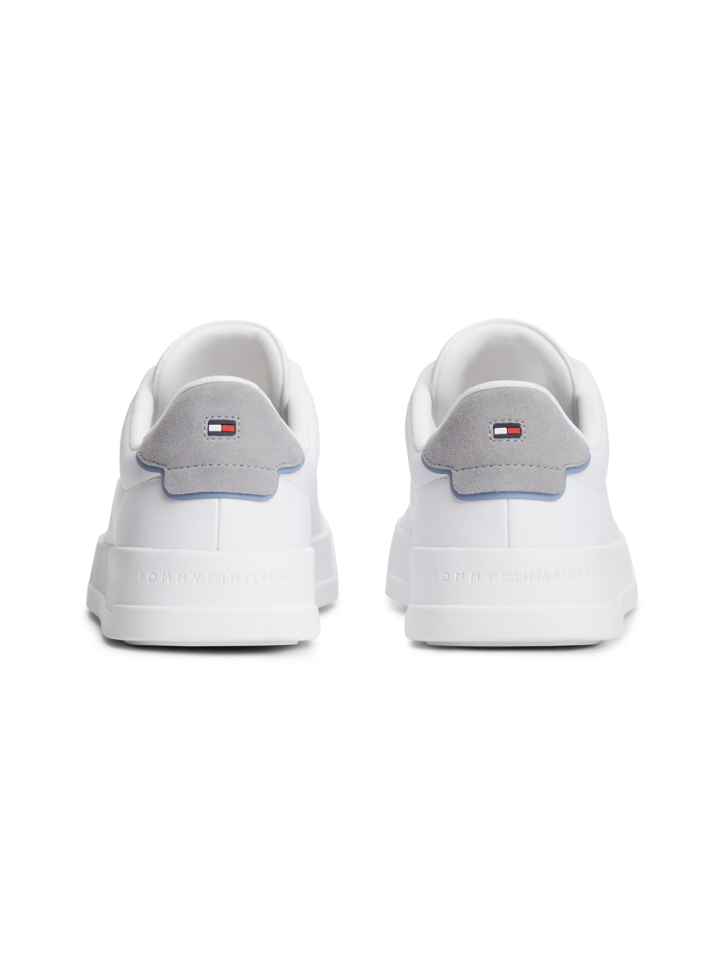 Tommy Hilfiger Sneaker »TH COURT LTH DETAIL ESS«  Freizeitschuh, Halbschuh, Schnürer mit Logoschriftzügen