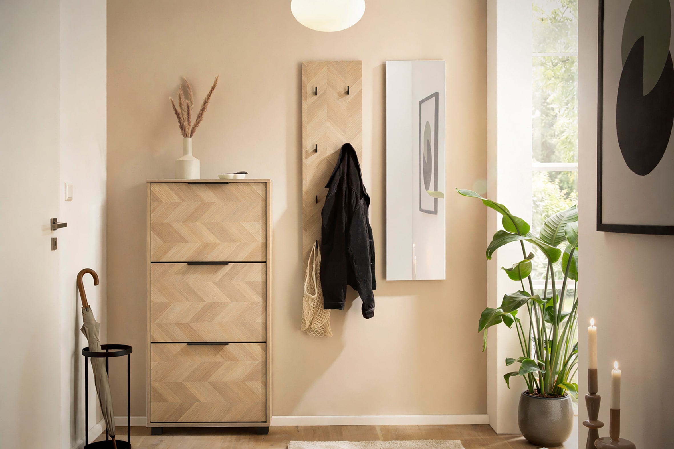 Schildmeyer Garderobenpaneel »Piazza, Breite 30 cm« 1 Stk. tlg. Made in Germany