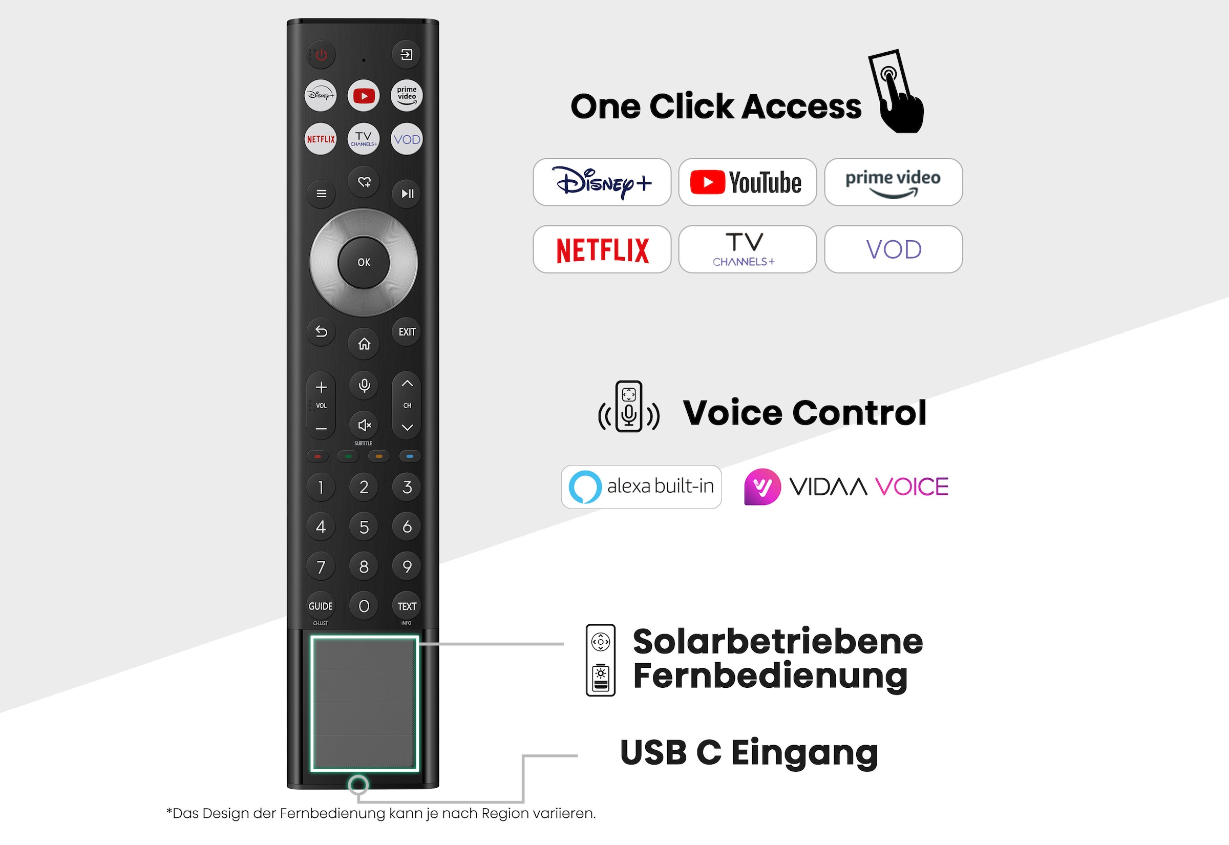 Hisense QLED Mini LED-Fernseher »65U8Q« 164 cm/65 ″ Smart-TV 4K UHD MiniLED Smart TV