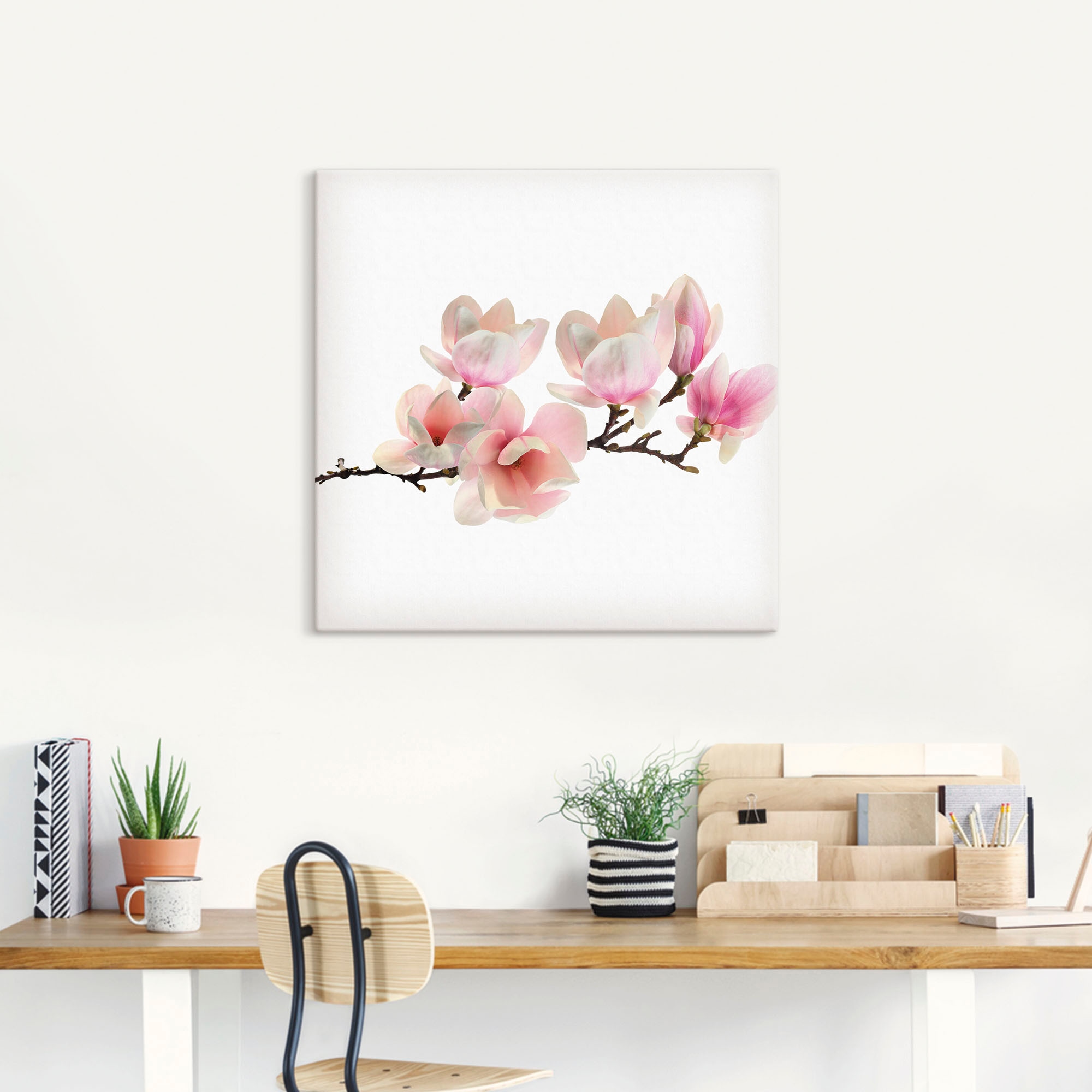 Artland Wandbild »Magnolie« 1 Stk. tlg. als Leinwandbild, Poster, Wandaufkleber in verschied. Größen