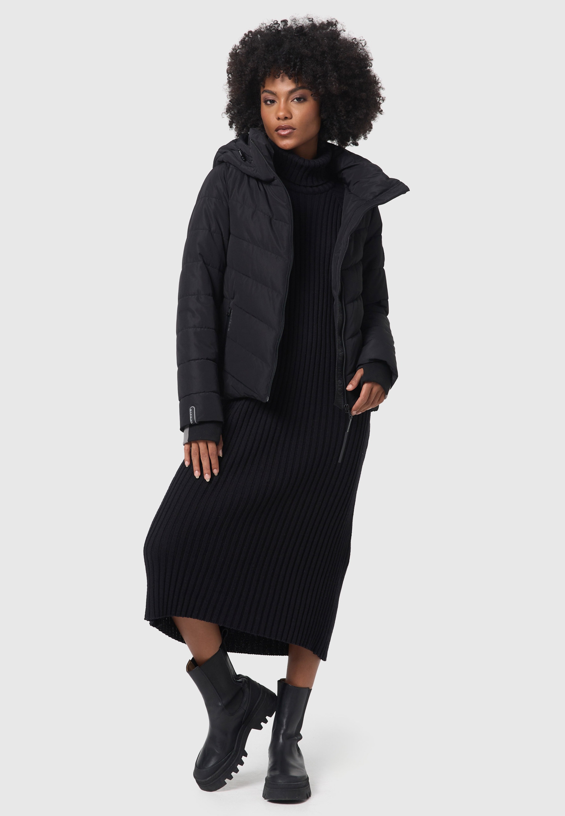 Marikoo Winterjacke »Marikoo Samuiaa Damen Steppjacke B986«