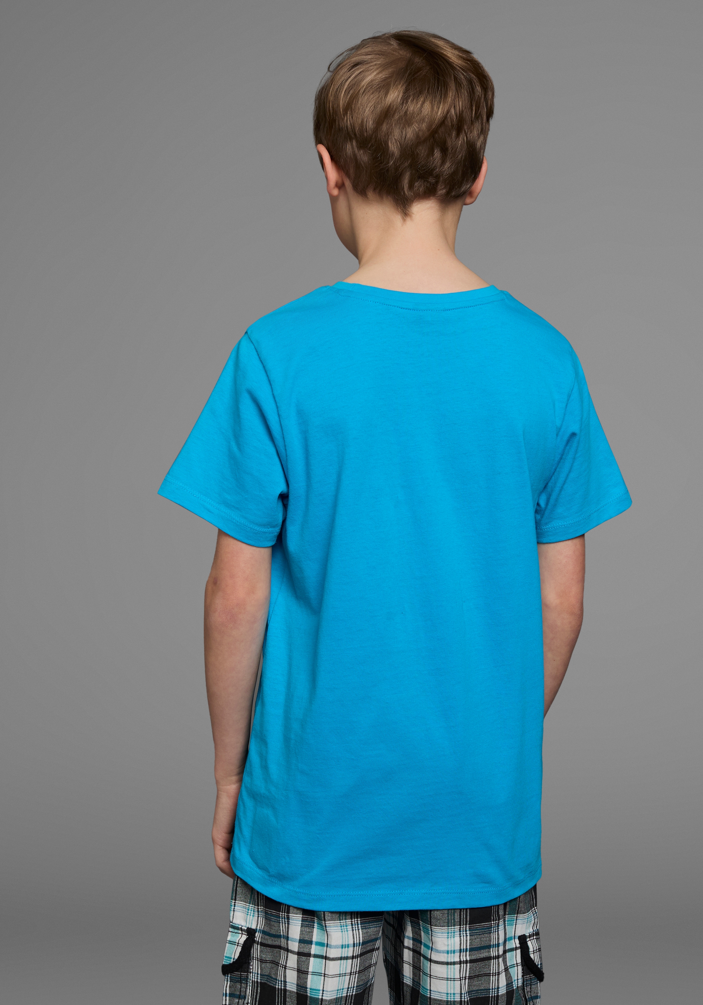KIDSWORLD T-Shirt »mit Spruch: NICHT DEIN ERNST«, Kurzarm, Basic-Passform, mit trendigem Aufdruck