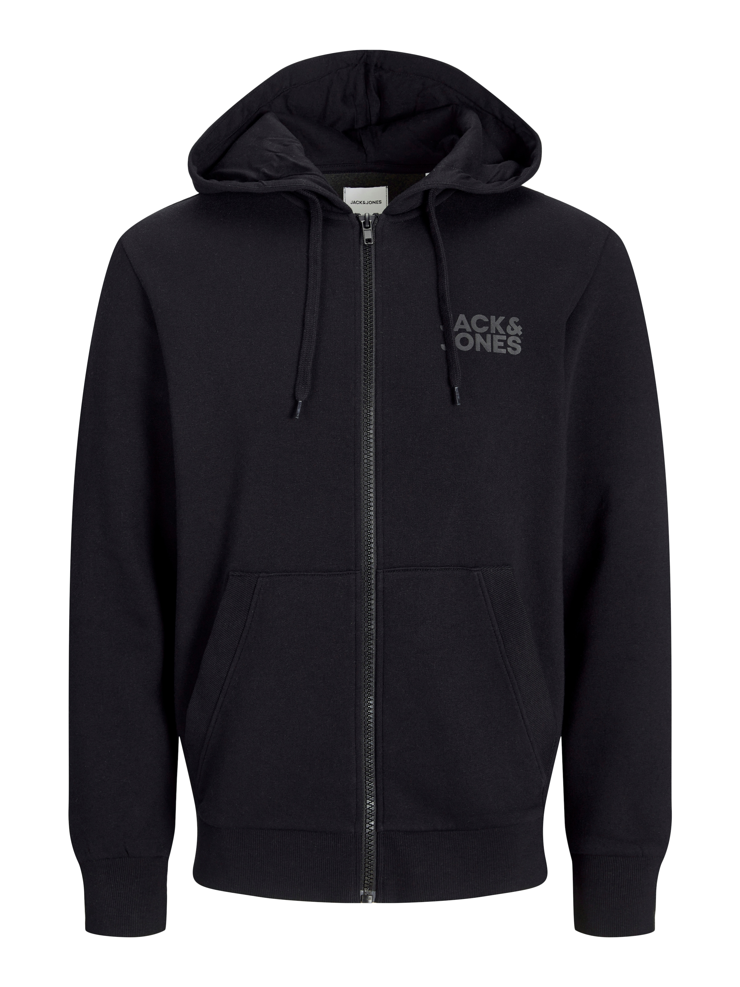 Jack & Jones Kapuzensweatjacke »JJECORP LOGO SWEAT ZIP HOOD«