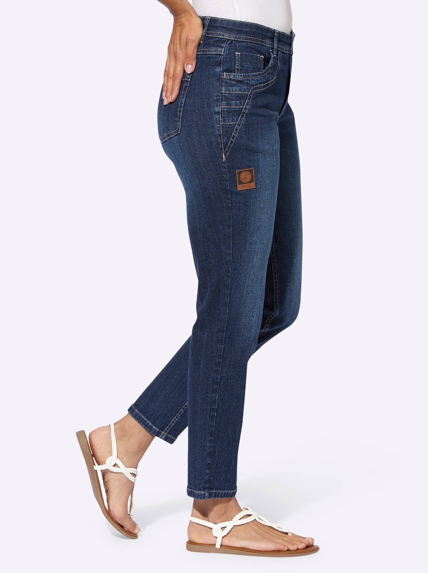 Casual Looks Bequeme Jeans, (1 tlg.)