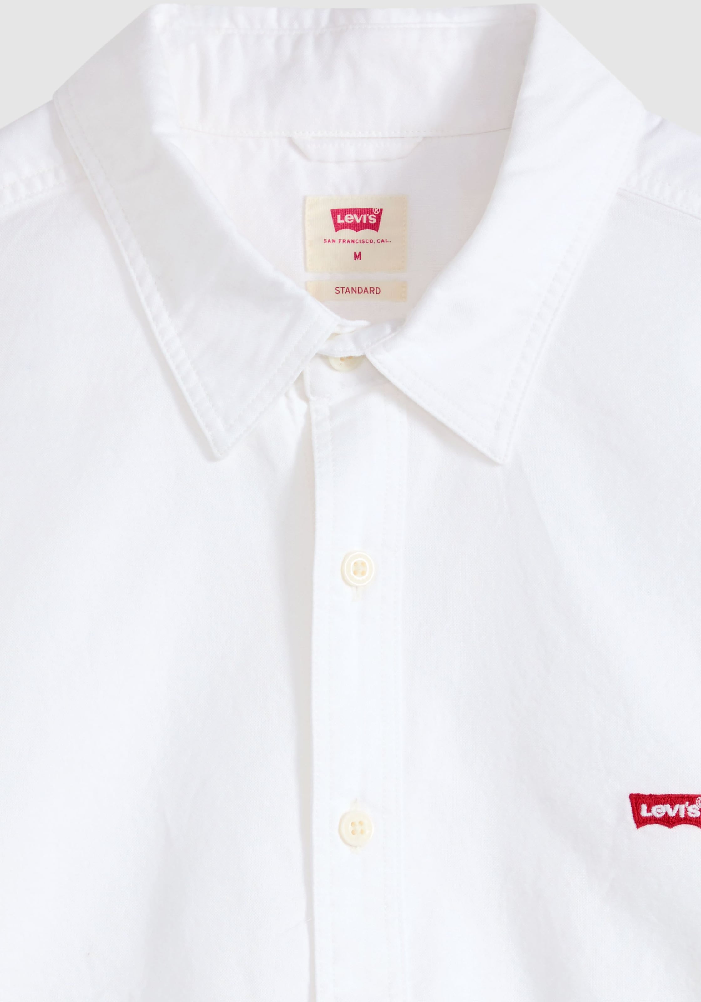 Levi's® Langarmhemd »CLS BATTERY HM SHIRT - STANDARD« mit abgerundetem Saum