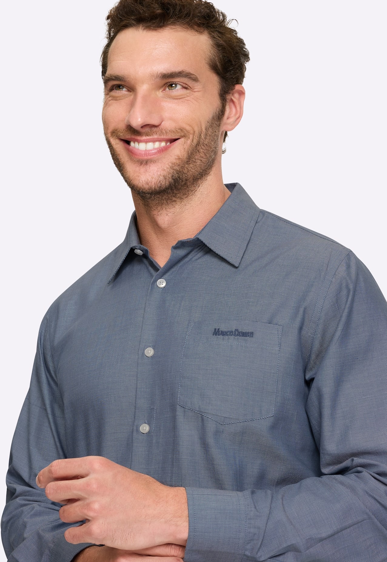 Marco Donati Langarmhemd