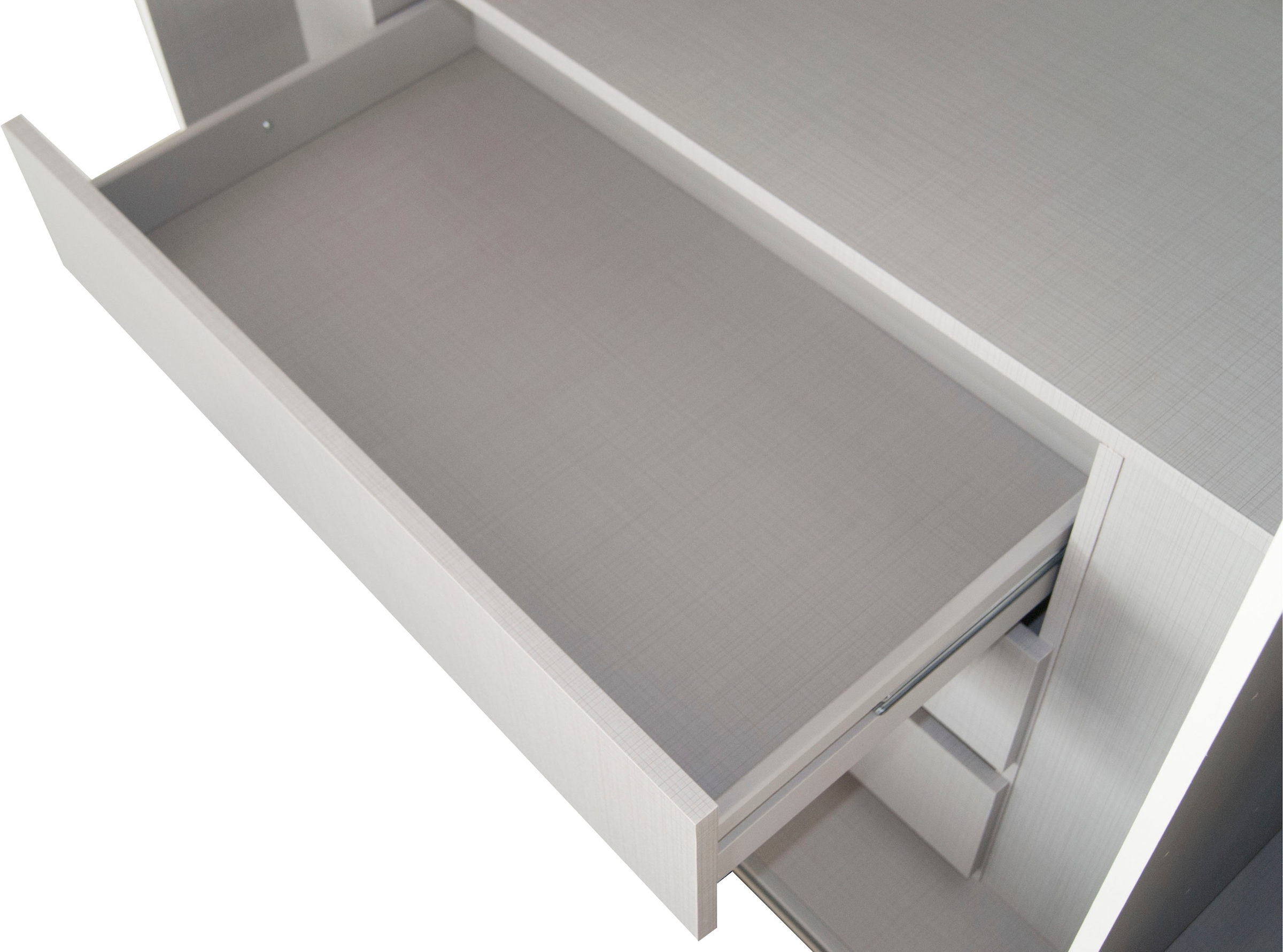 Wimex Kleiderschrank »Indiana by fresh to go, wahlweise mit oder ohne Spiegel« INKLUSIVE Innenausstattung und Selbsteinzug für die Türen,  große Breiten250 oder 300cm, mit oder ohne Glasfront, Made in Germany