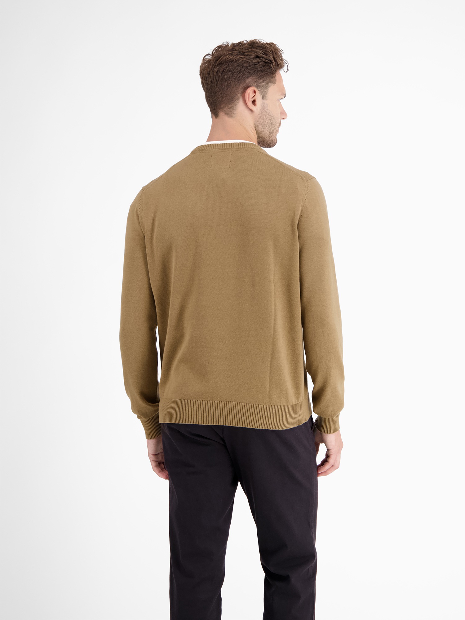 LERROS Strickpullover »LERROS Crewneck Strickpullover«